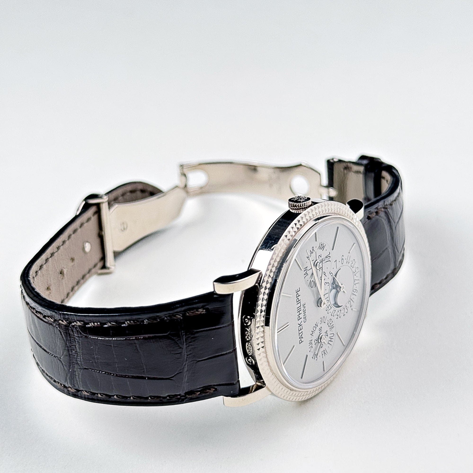 Patek Philippe Grand Complications 5139G-001 Perpetual Calendar White Gold Silver Dial (2008)