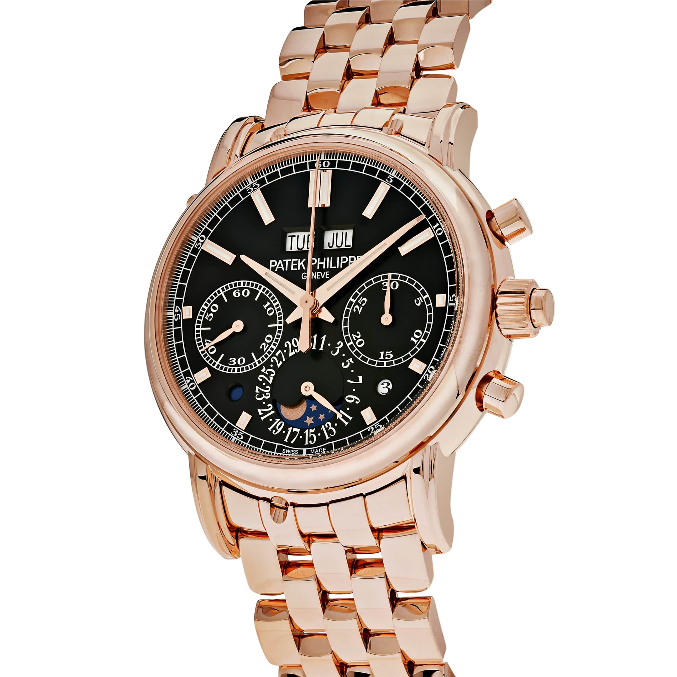 Patek Philippe Grand Complications Split-Seconds Chronograph Perpetual Calendar 5204/1R-001 Wrist Aficionado