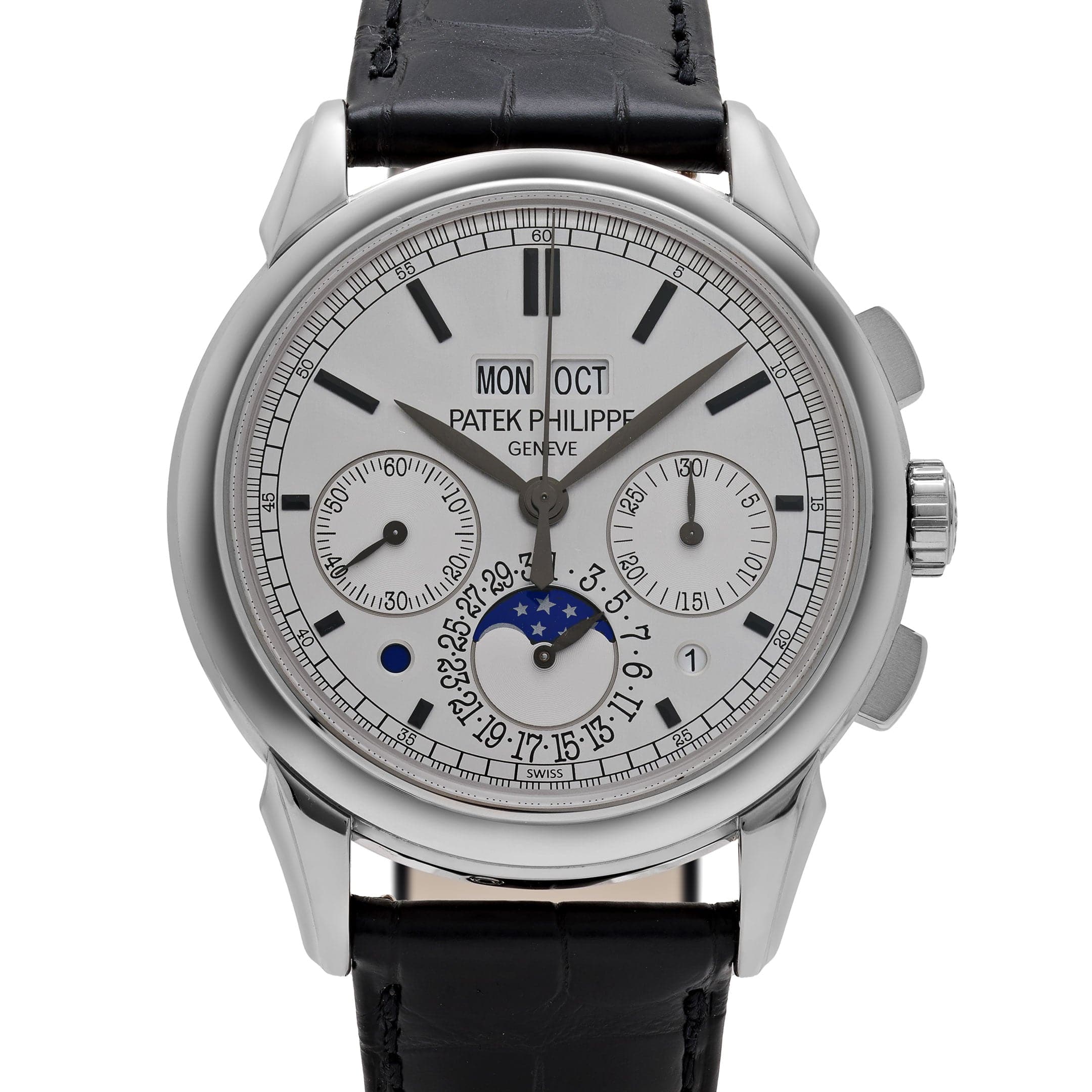 Patek Philippe Grand Complications 5270G-001 Perpetual Calendar White Gold White Dial