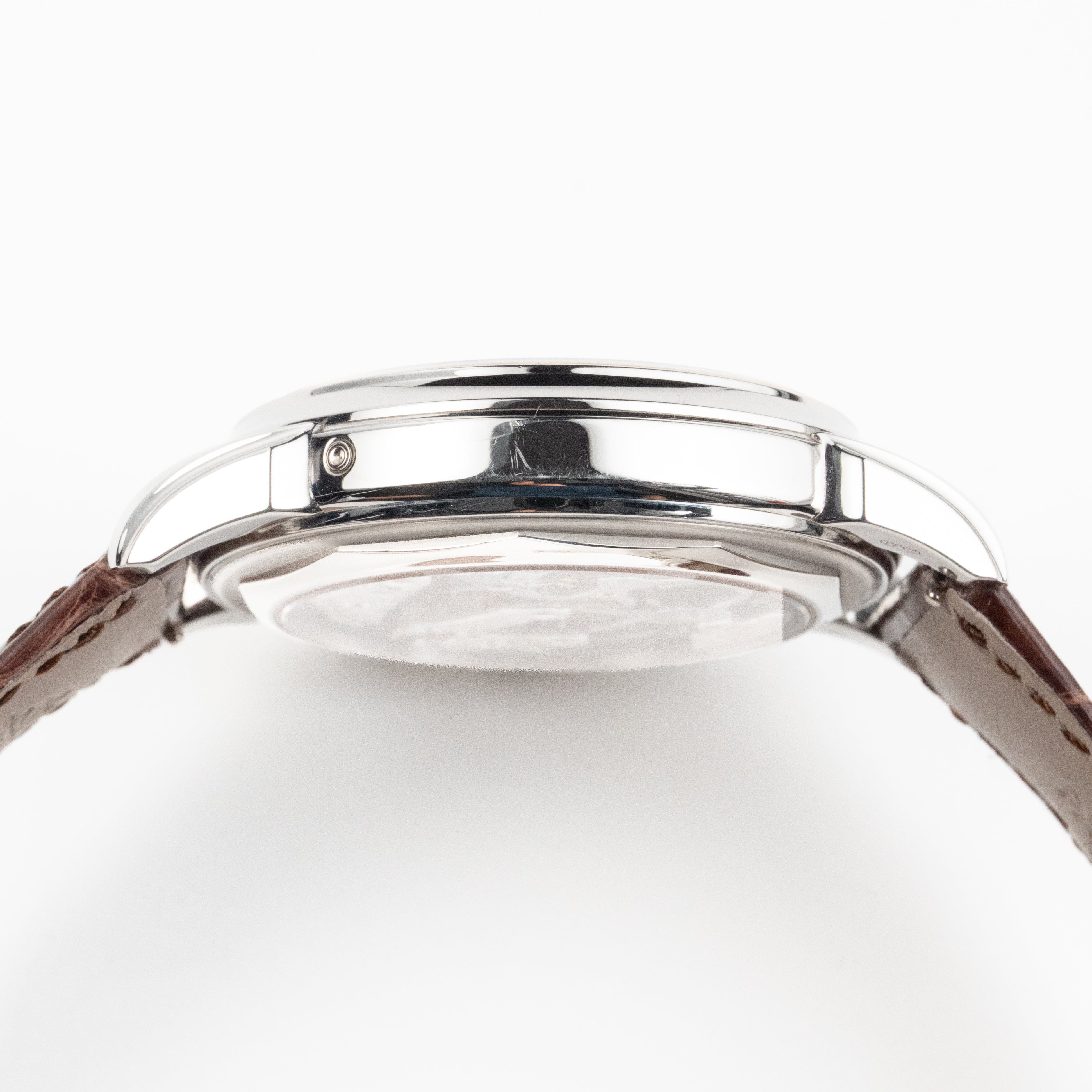 Patek Philippe Grand Complications 5270P-001 Perpetual Calendar Chronograph Platinum Salmon Dial (2019)