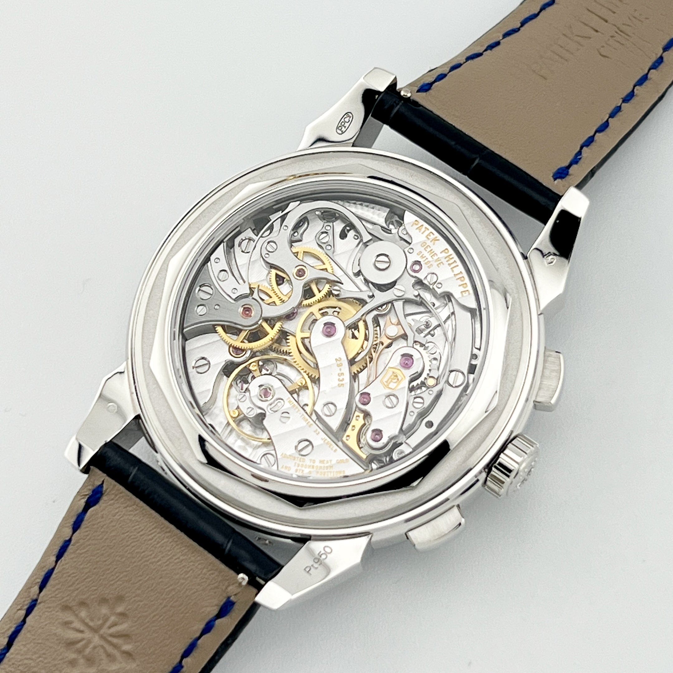 Patek Philippe Grand Complications 5271/11P-010 Perpetual Calendar Chronograph Platinum Baguette Sapphires (2025)