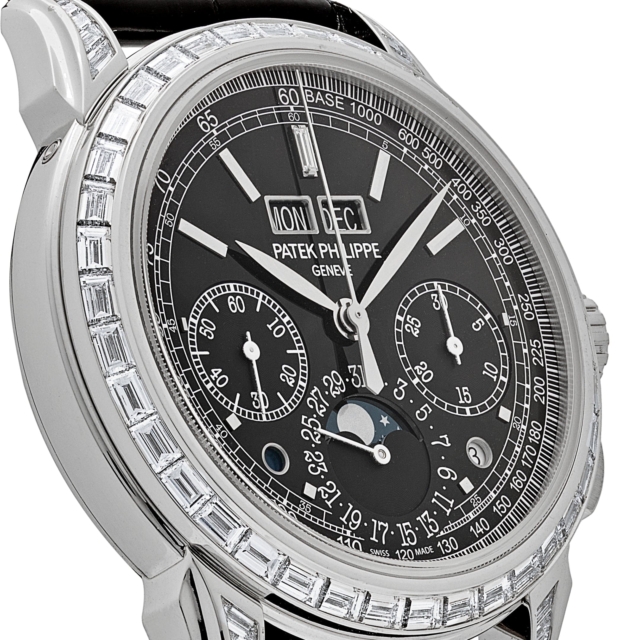 Patek Philippe Grand Complications 5271P-001 Perpetual Calendar Platinum Black Dial