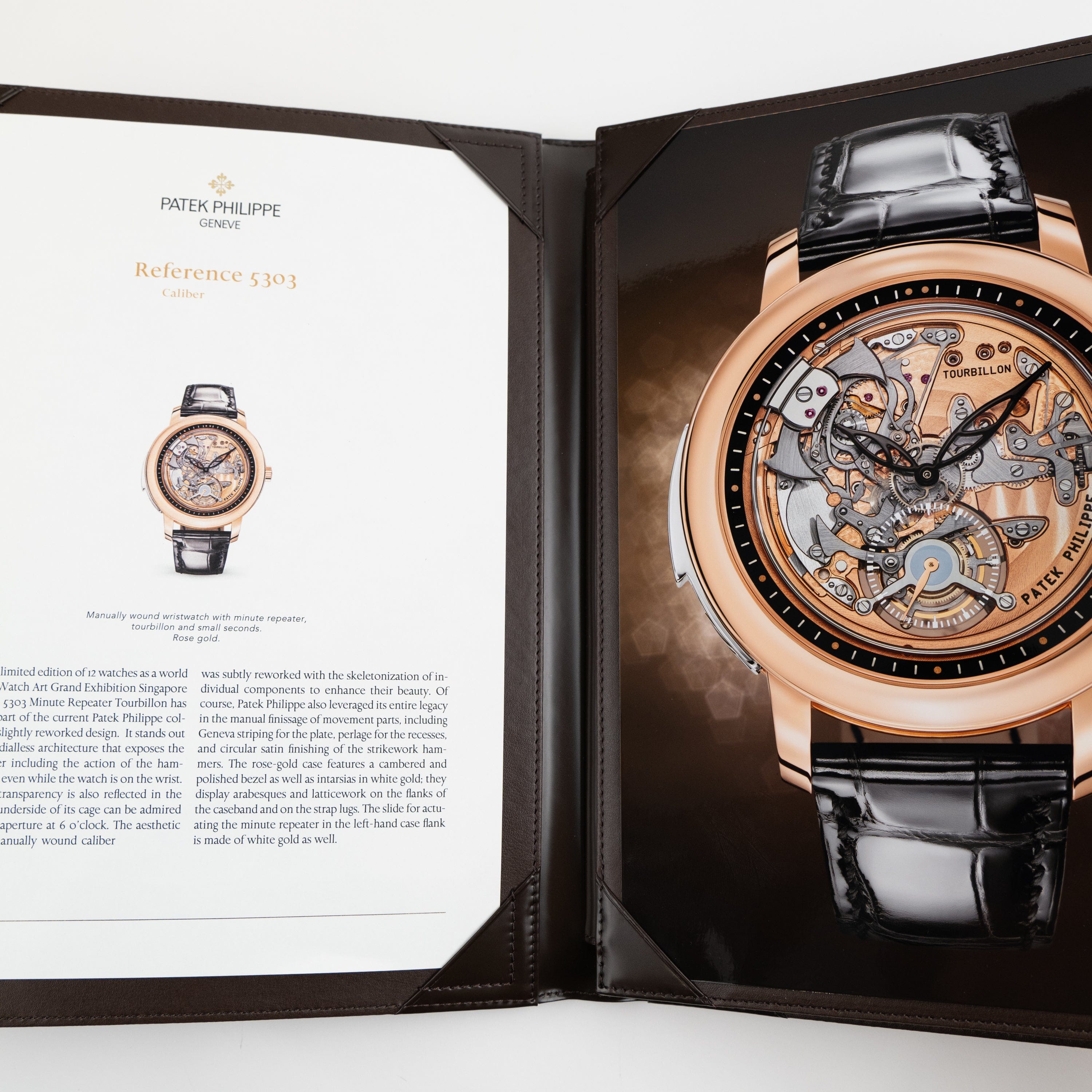Patek Philippe Grand Complications 5303R-001 Tourbillon Minute Repeater Rose Gold (2021)