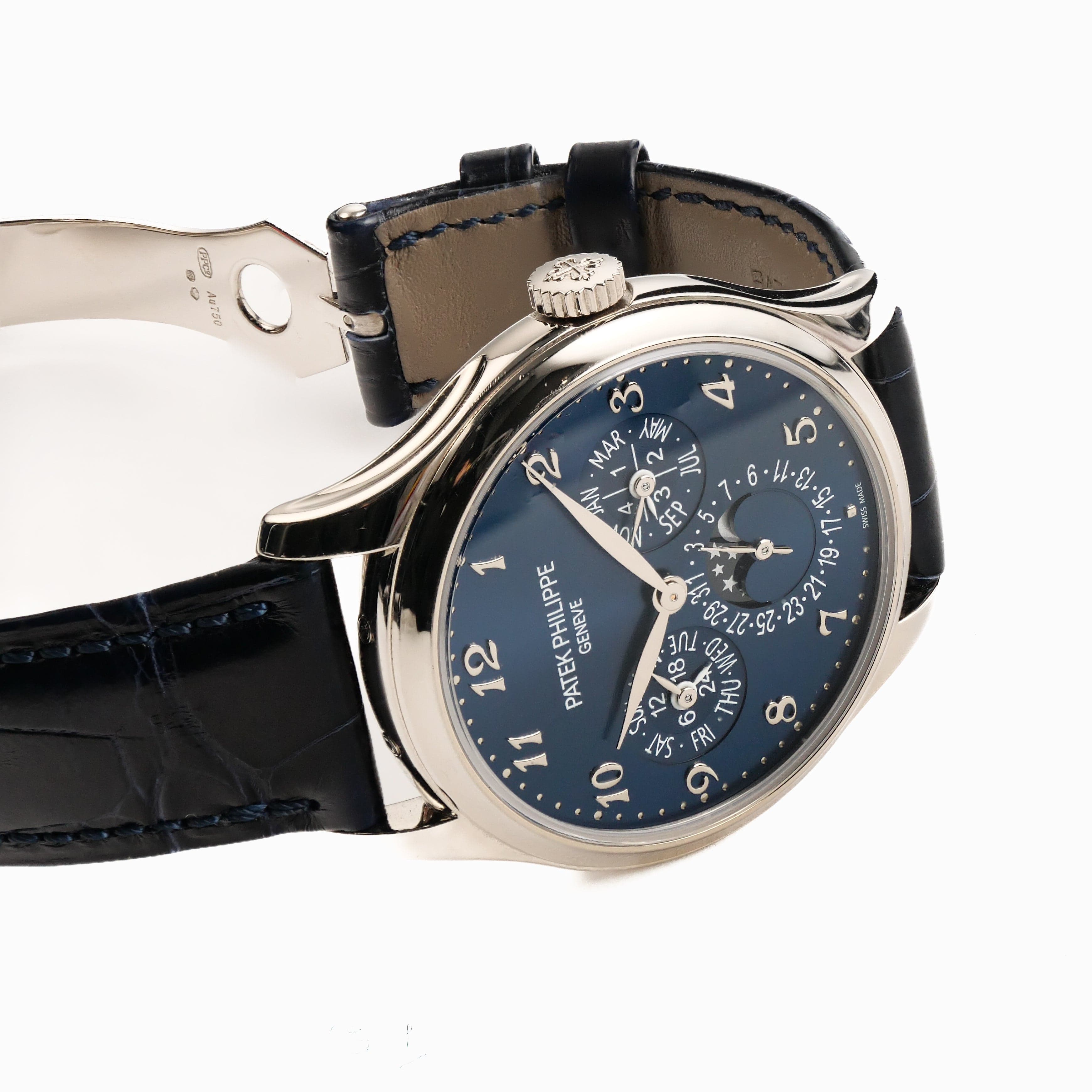Patek Philippe Grand Complications 5327G-001 Perpetual Calendar White Gold Blue Dial (2025)