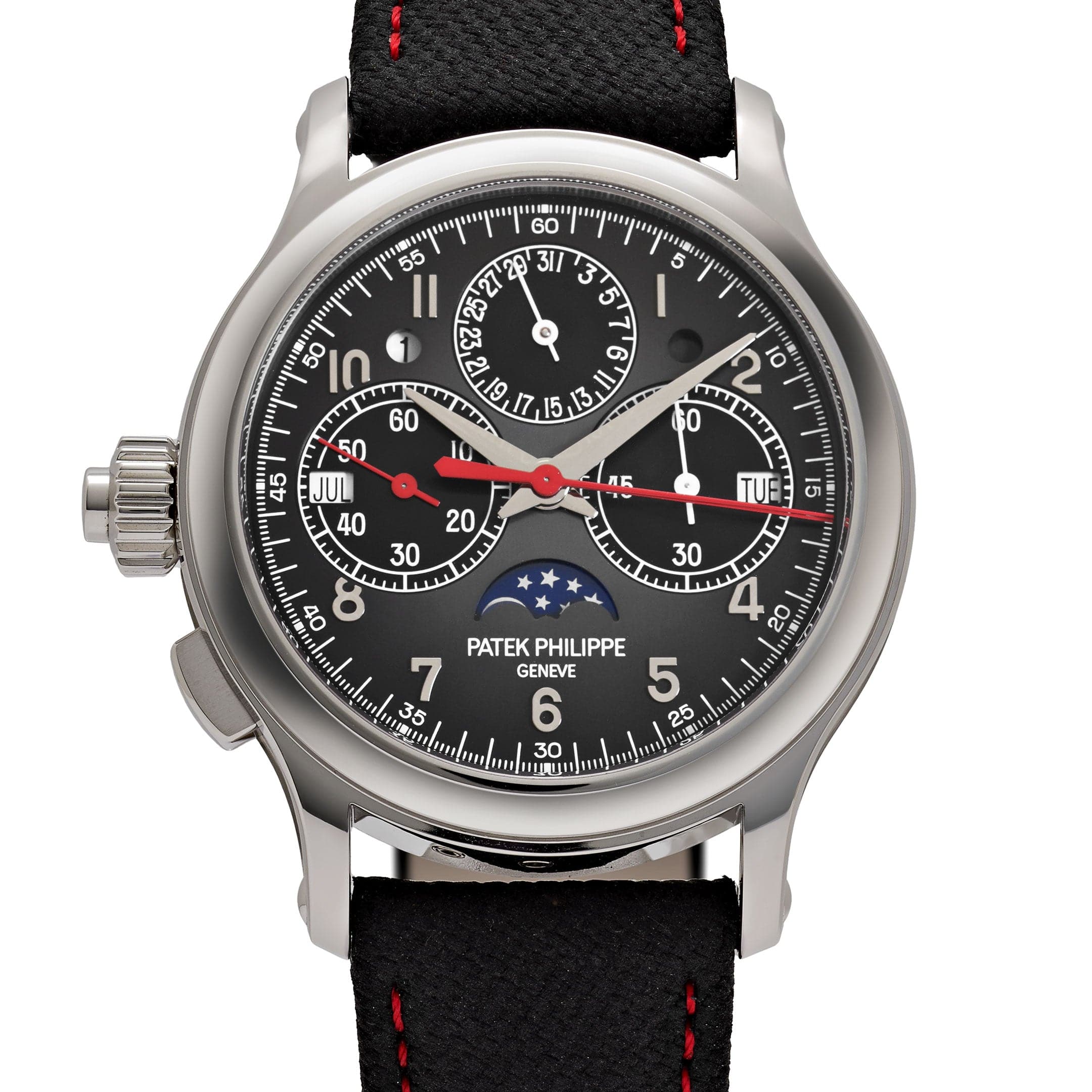 Patek Philippe Grand Complications 5373P-001 Split Seconds Perpetual Calendar 'Lefty' Chronograph Platinum (2025)