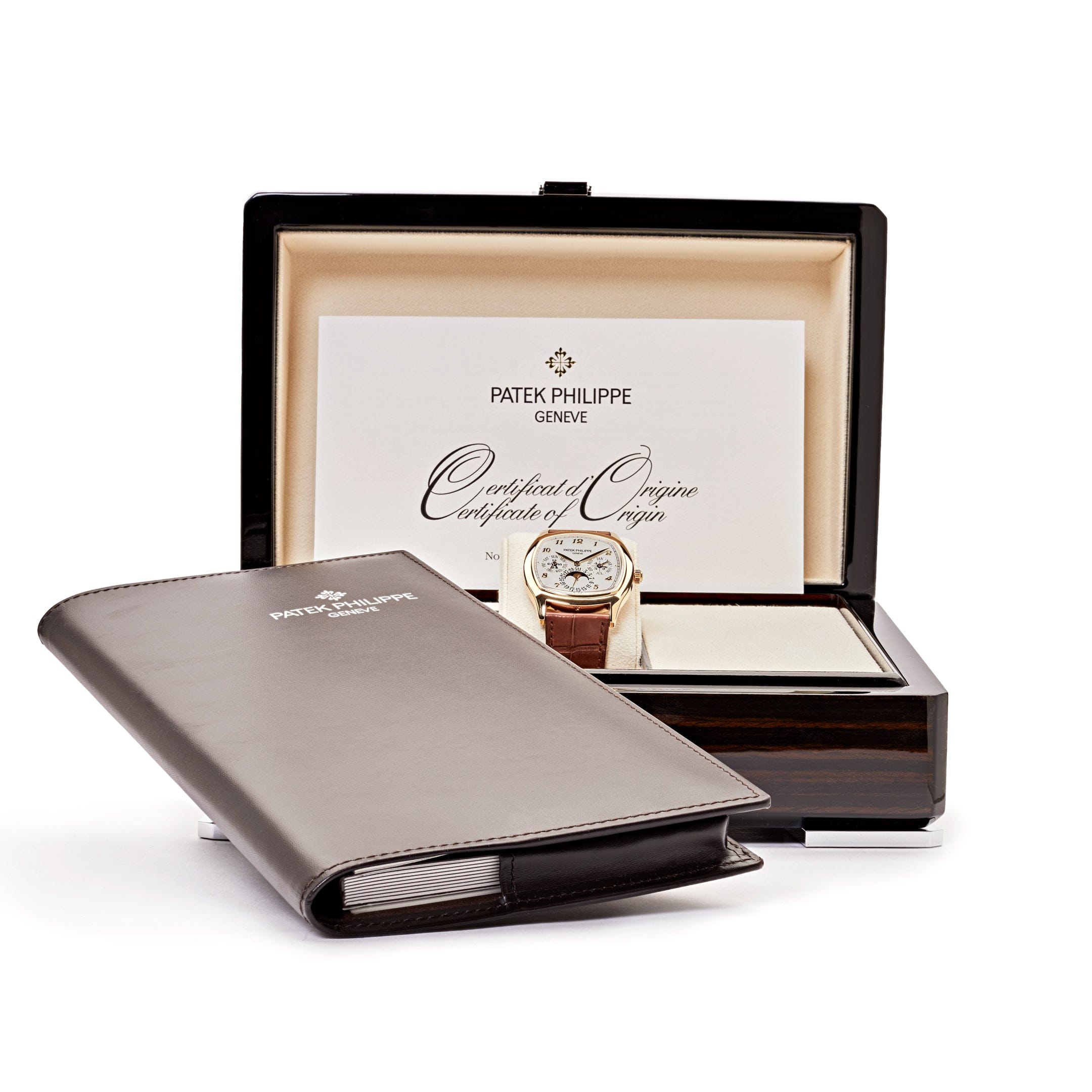 Luxury Watch Patek Philippe Grand Complications Perpetual Calendar Yellow Gold 5940J-001 Wrist Aficionado