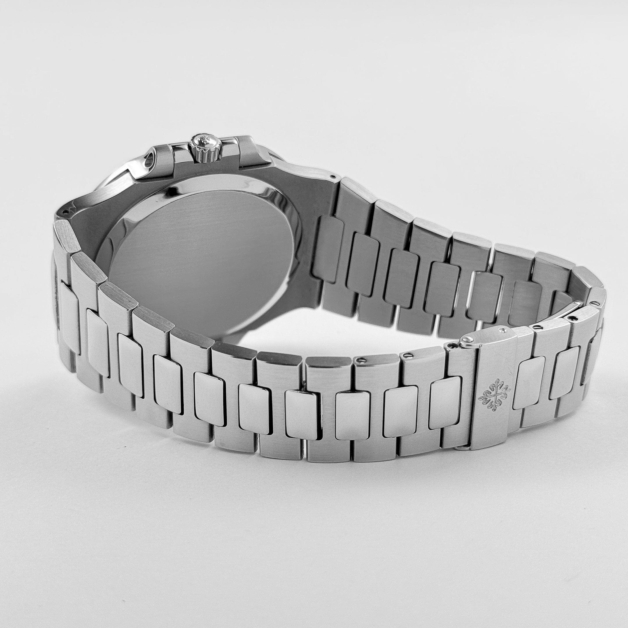 Patek Philippe Nautilus 3710/1A-001 'Jumbo' Power Reserve Indicator Stainless Steel Black Dial