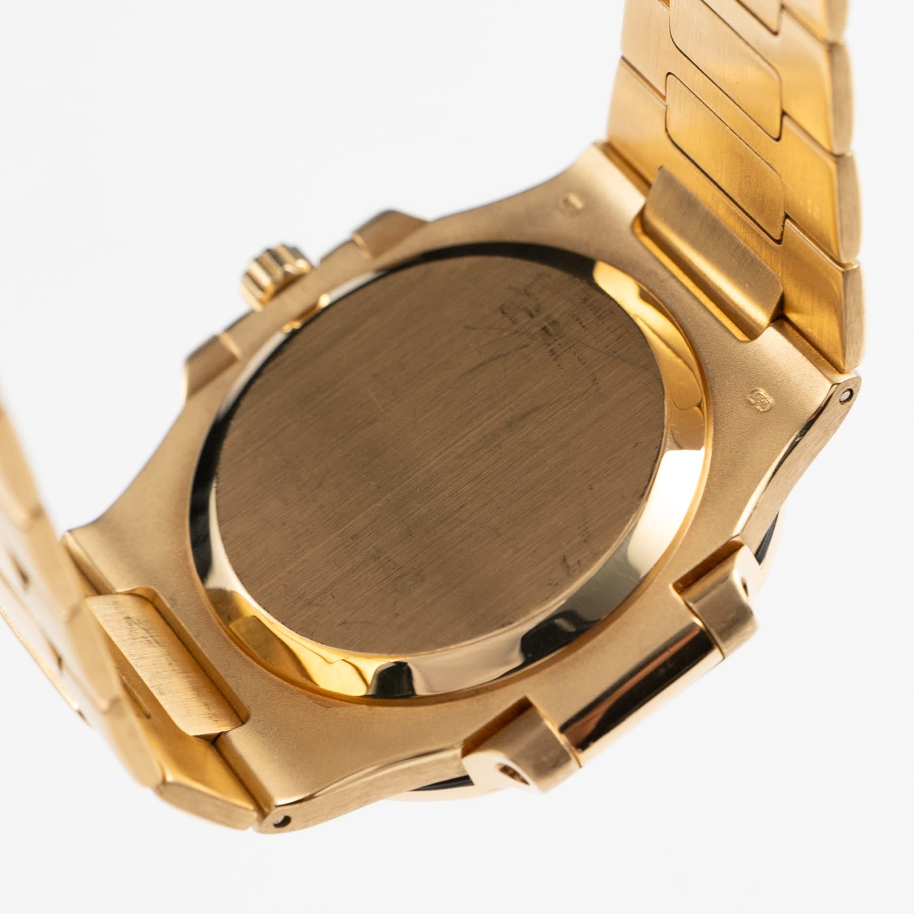Patek Philippe Nautilus 3800/1 Yellow Gold Blue Dial