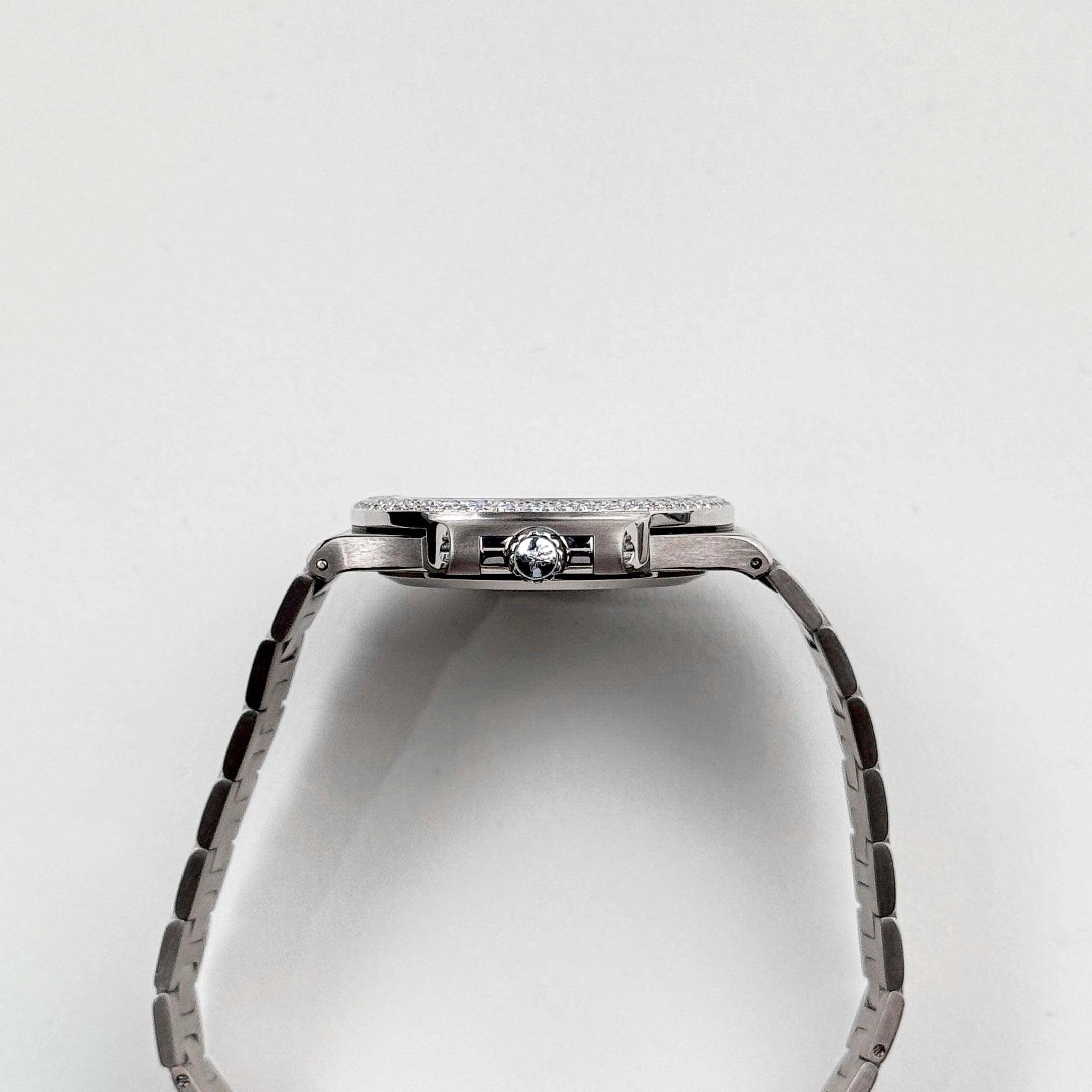 Patek Philippe Nautilus 3800/4G-001 White Gold White Dial Diamond Set (2004)