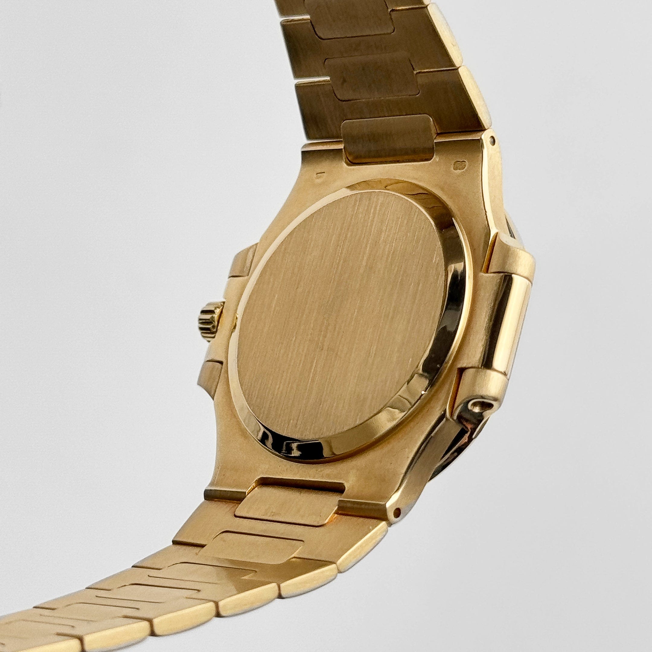 Patek Philippe Nautilus 3800/5 Yellow Gold Glided Gold Diamond Dial (1984)