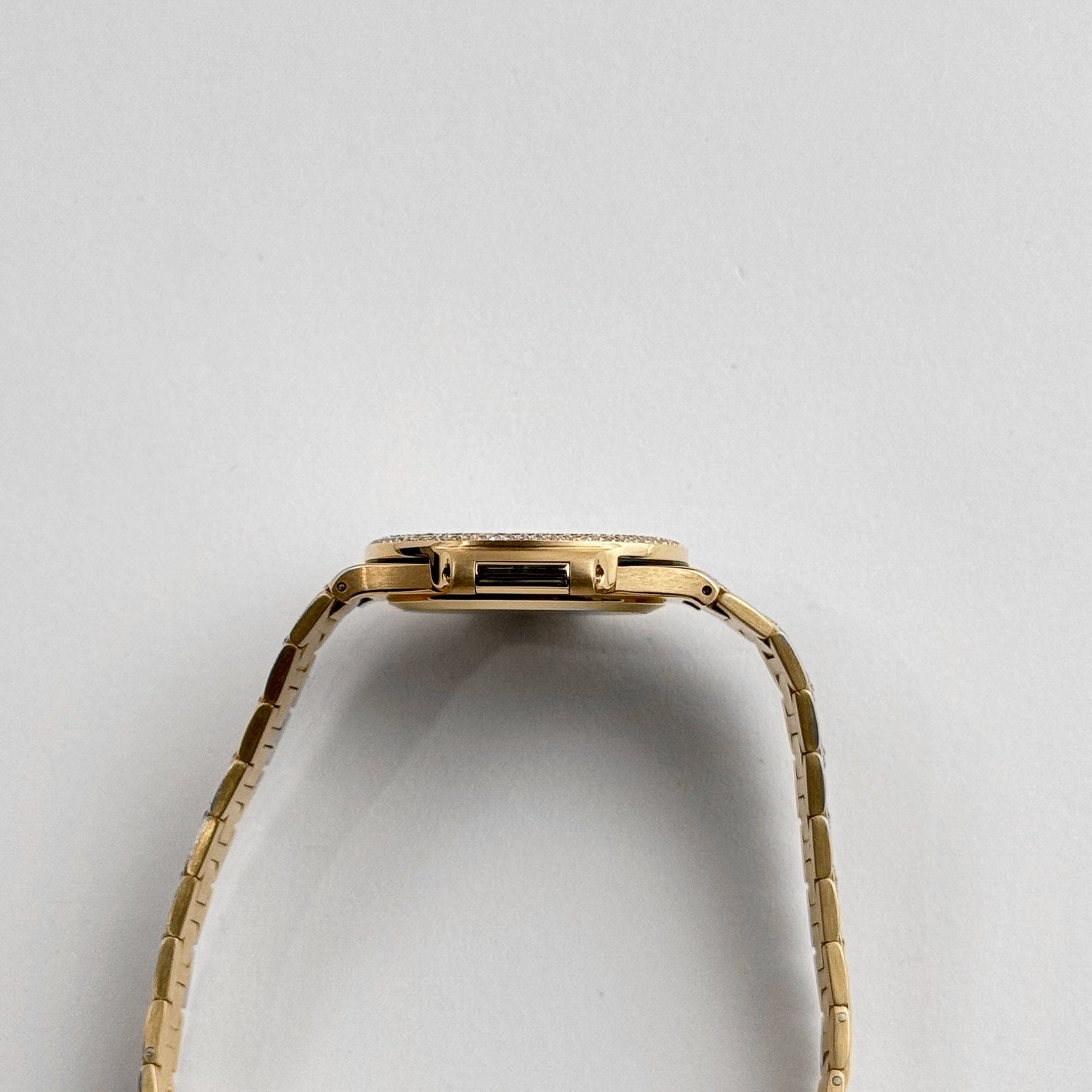 Patek Philippe Nautilus 3800/5 Yellow Gold Glided Gold Diamond Dial (1984)