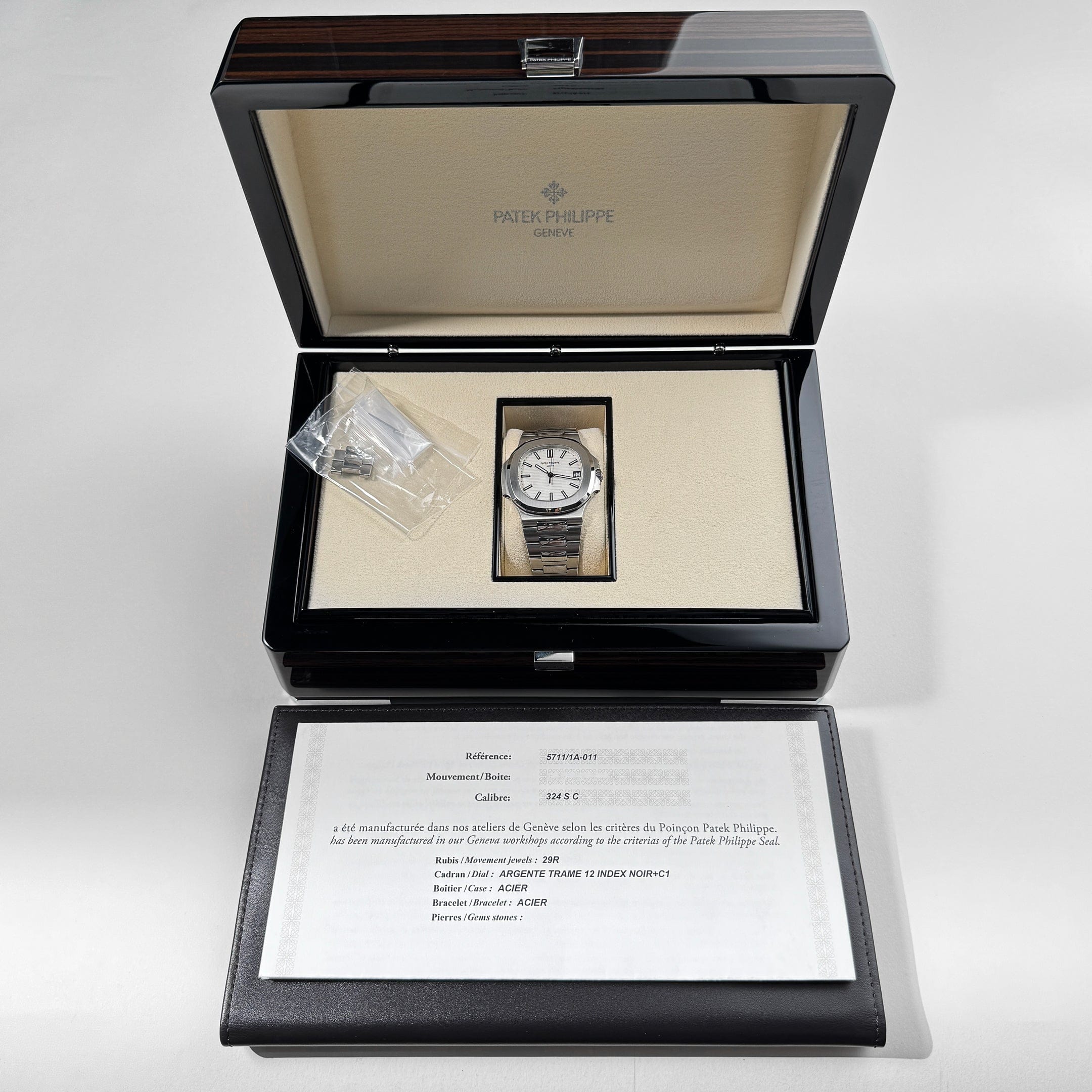 Patek Philippe Nautilus 5711/1A-011 Stainless Steel White Dial (2018)