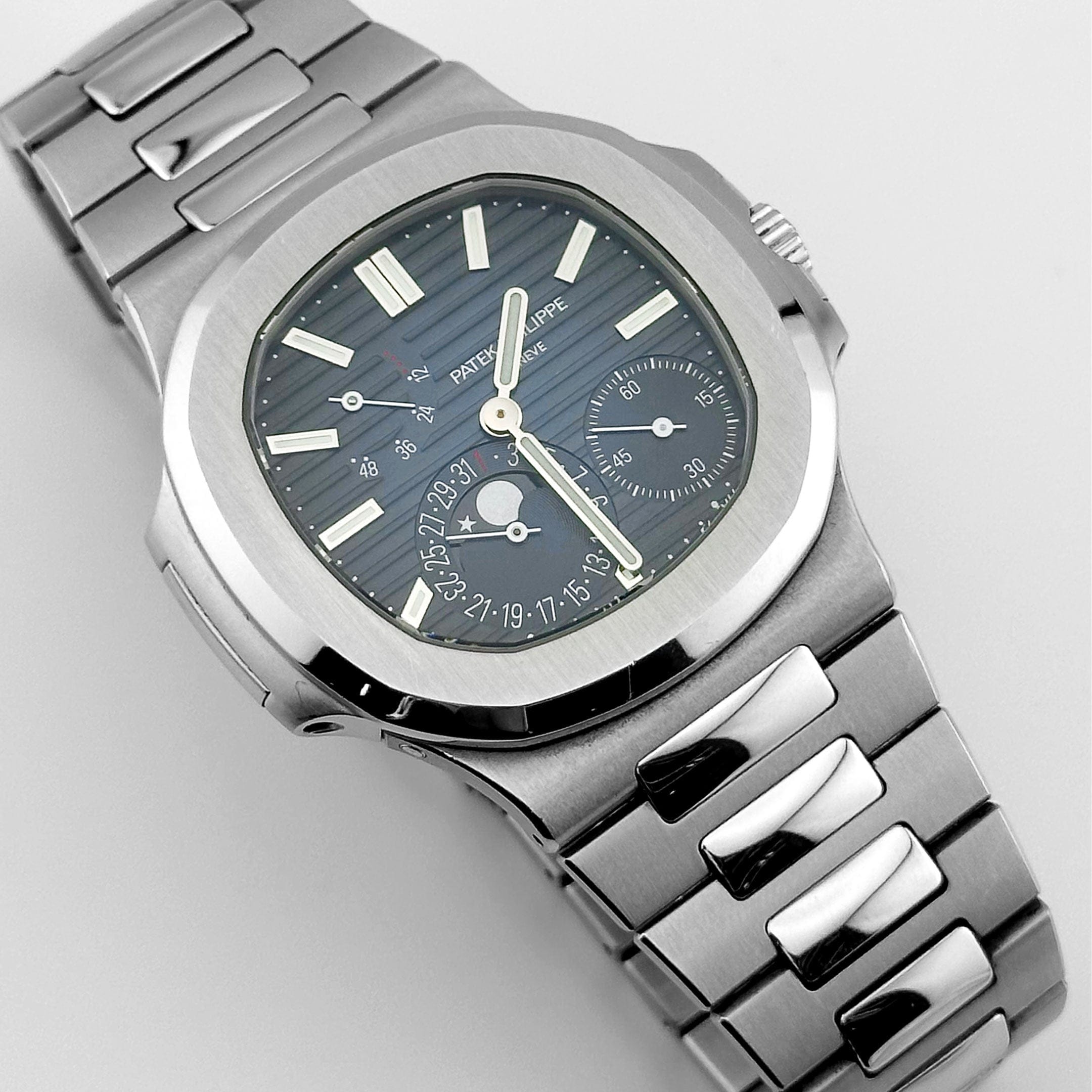 Patek Philippe Nautilus 5712/1A-001 Stainless Steel Blue Dial Moon Phases (2023)
