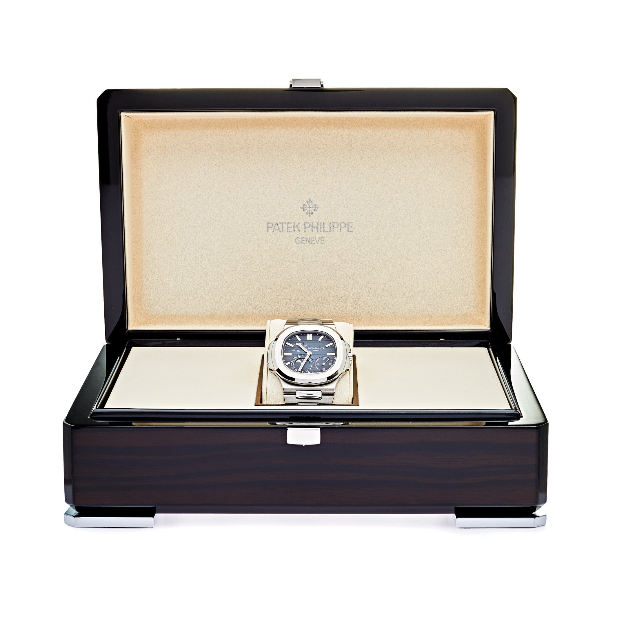 Luxury Watch Patek Philippe Nautilus Moonphase Steel Tiffany Blue Dial 5712/1A-001 (2022) Wrist Aficionado