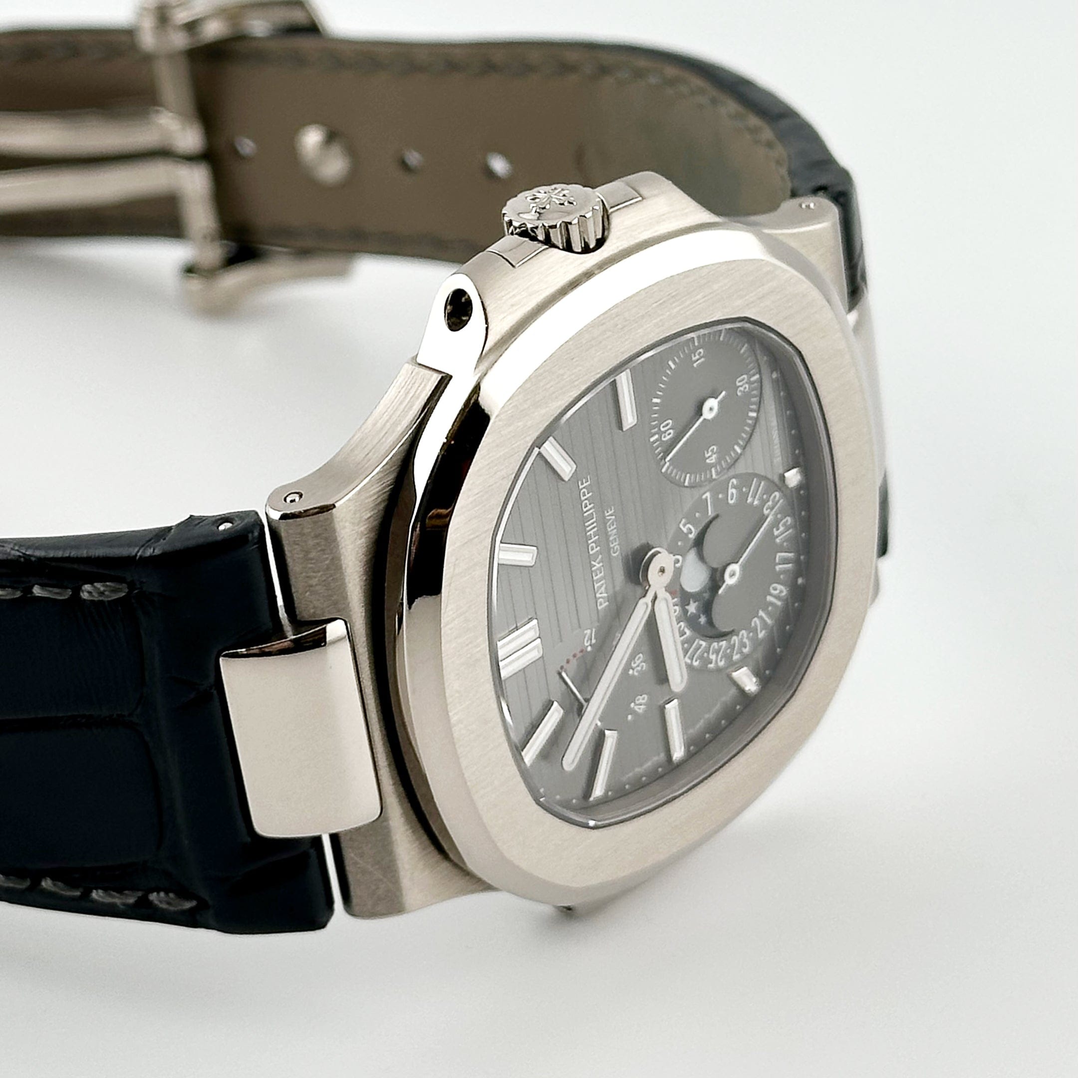 Patek Philippe Nautilus 5712G-001 'Tiffany & Co.' White Gold Grey Dial Moon Phases (2023)