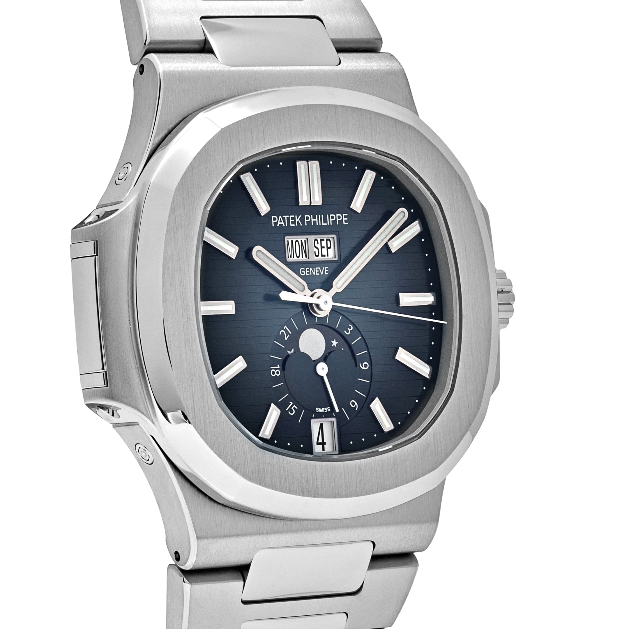 Patek Philippe Nautilus 5726/1A-014 Annual Calendar Stainless Steel Blue Dial (2022)