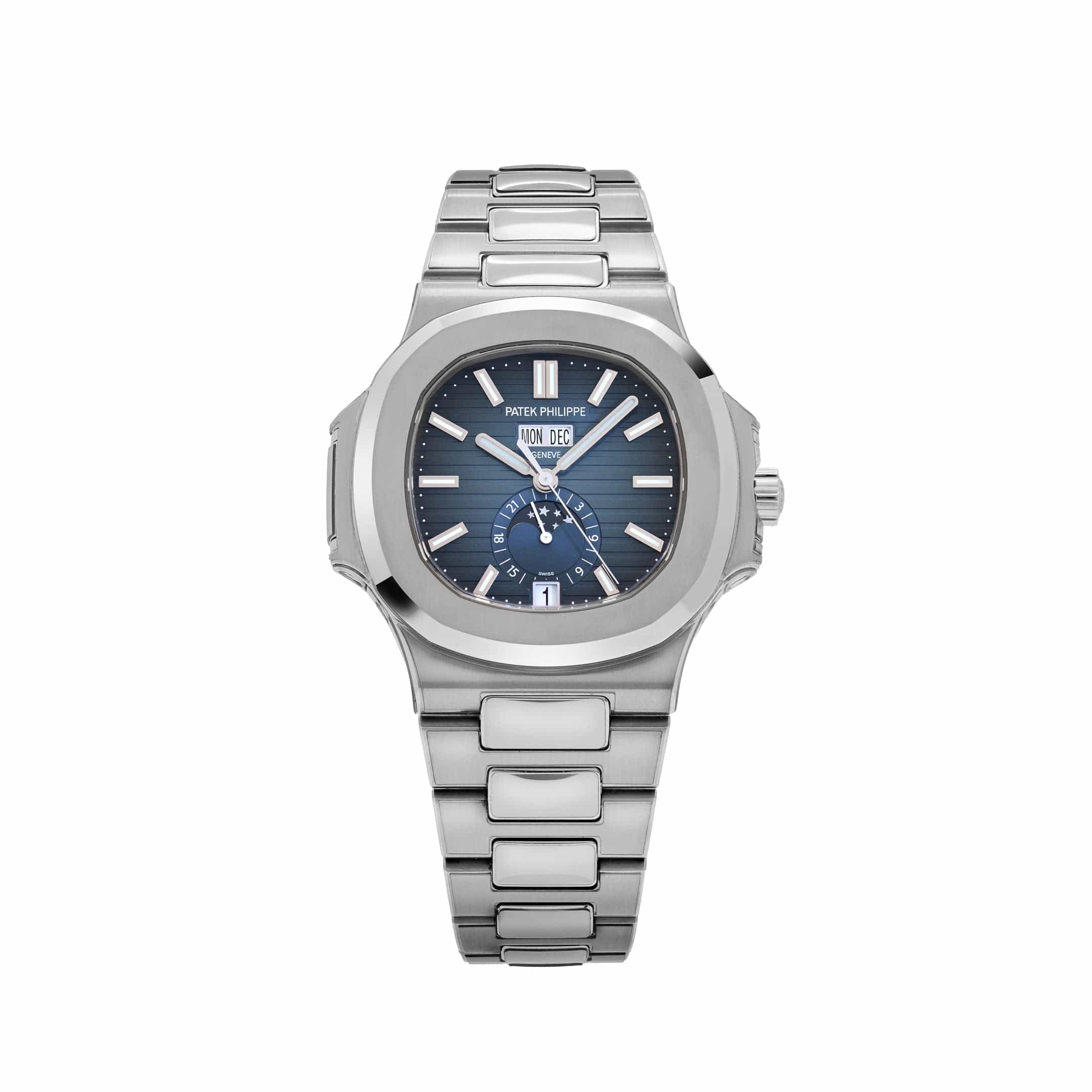 Patek Philippe Nautilus 5726/1A-014 Annual Calendar Stainless Steel Blue Dial (2022)