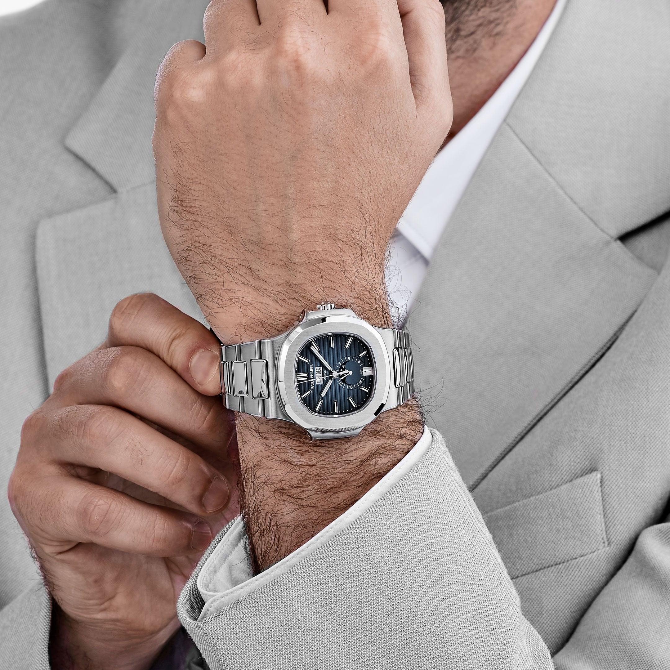 Patek Philippe Nautilus 5726/1A-014 Annual Calendar Stainless Steel Blue Dial (2025)