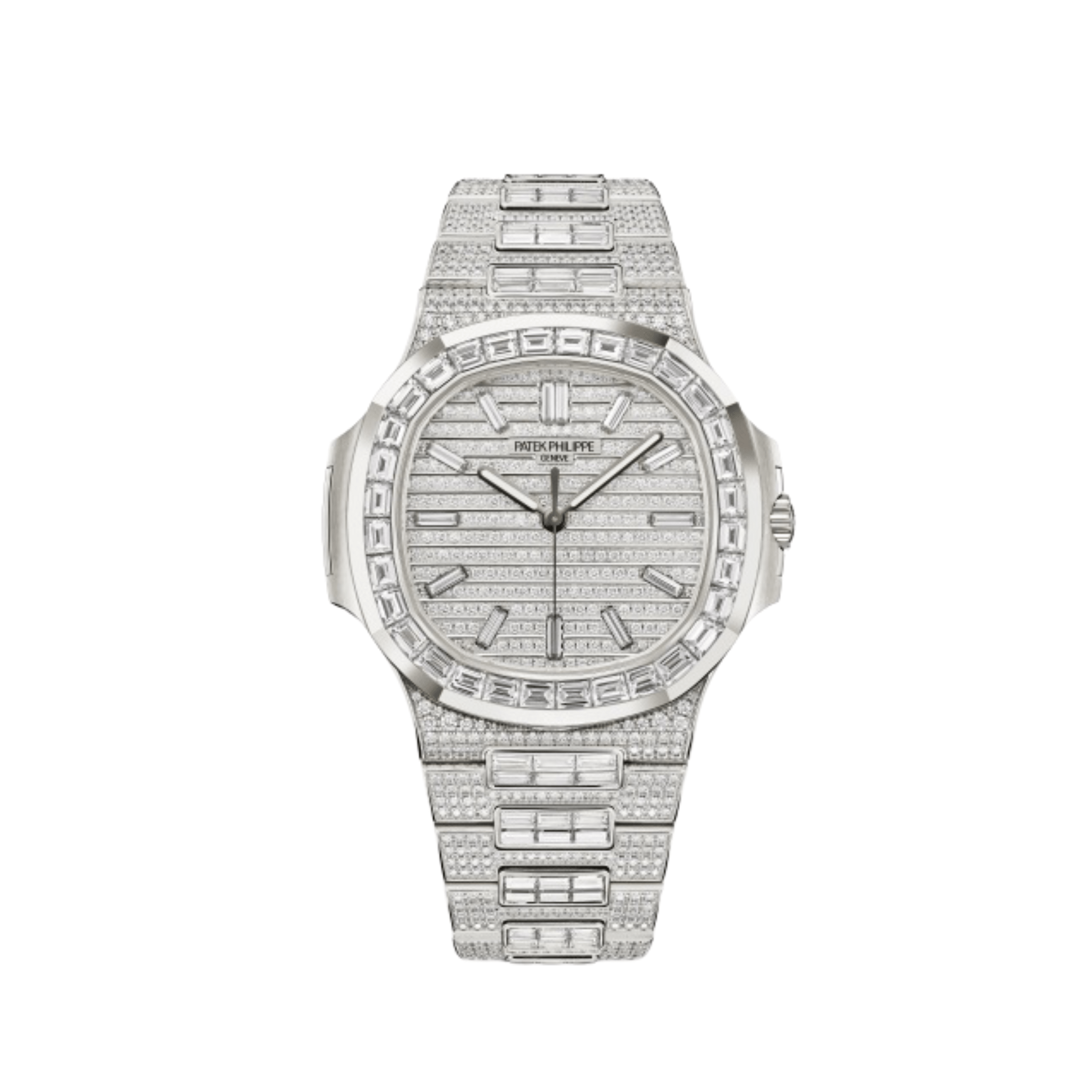 Patek Philippe Nautilus 5811/1460G-001 White Gold Full Diamond (2025)