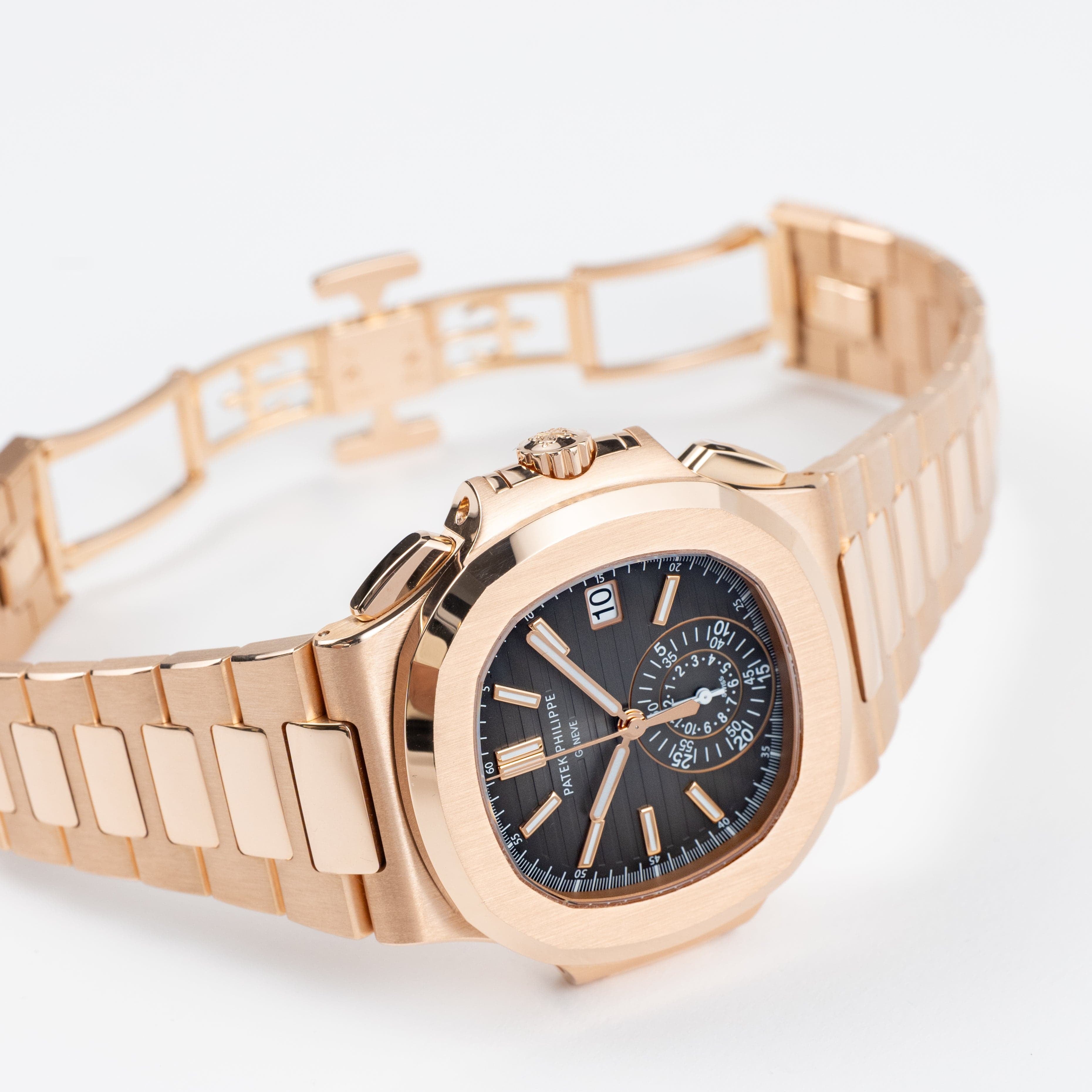 Patek Philippe Nautilus 5980/1R-001 Chronograph Date Rose Gold (2023)