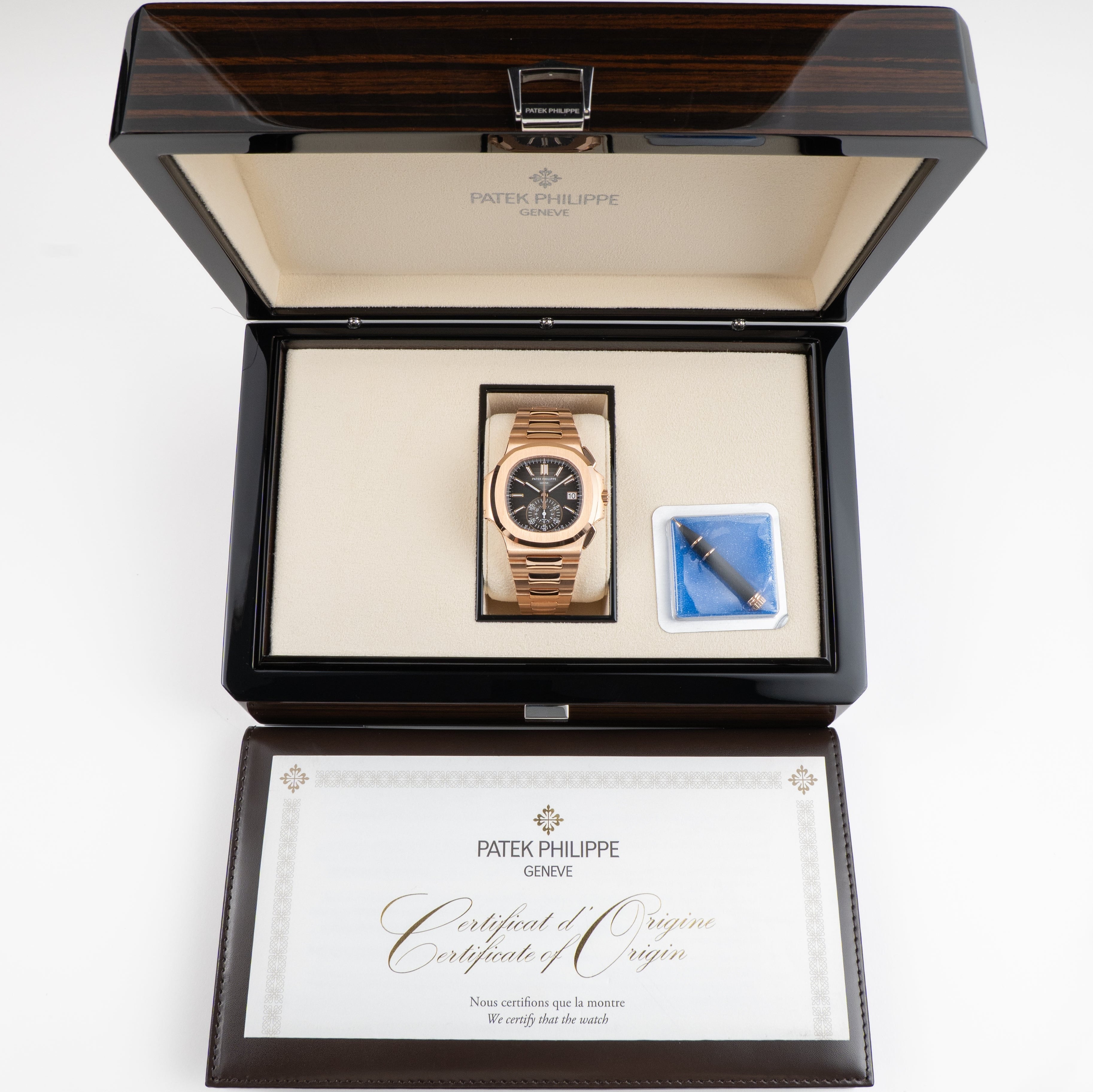 Patek Philippe Nautilus 5980/1R-001 Chronograph Date Rose Gold (2023)