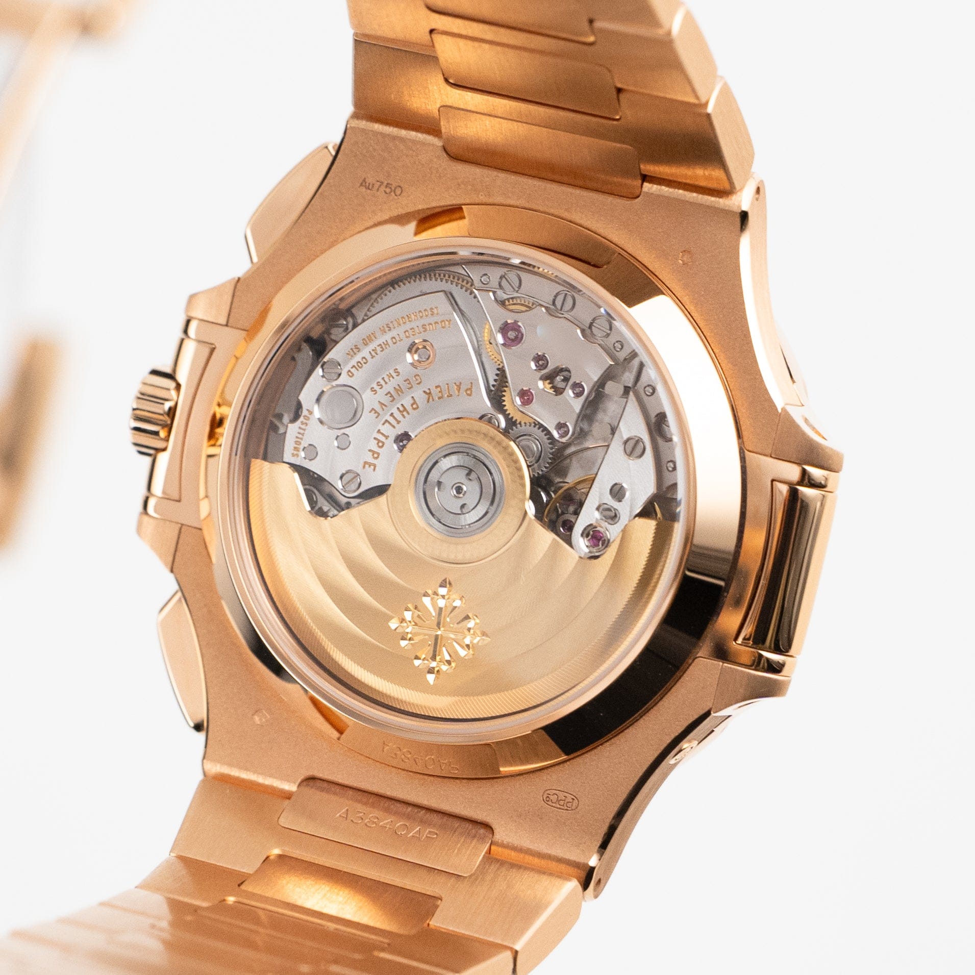 Patek Philippe Nautilus 5980/1R-001 Chronograph Date Rose Gold Black Dial (2022)