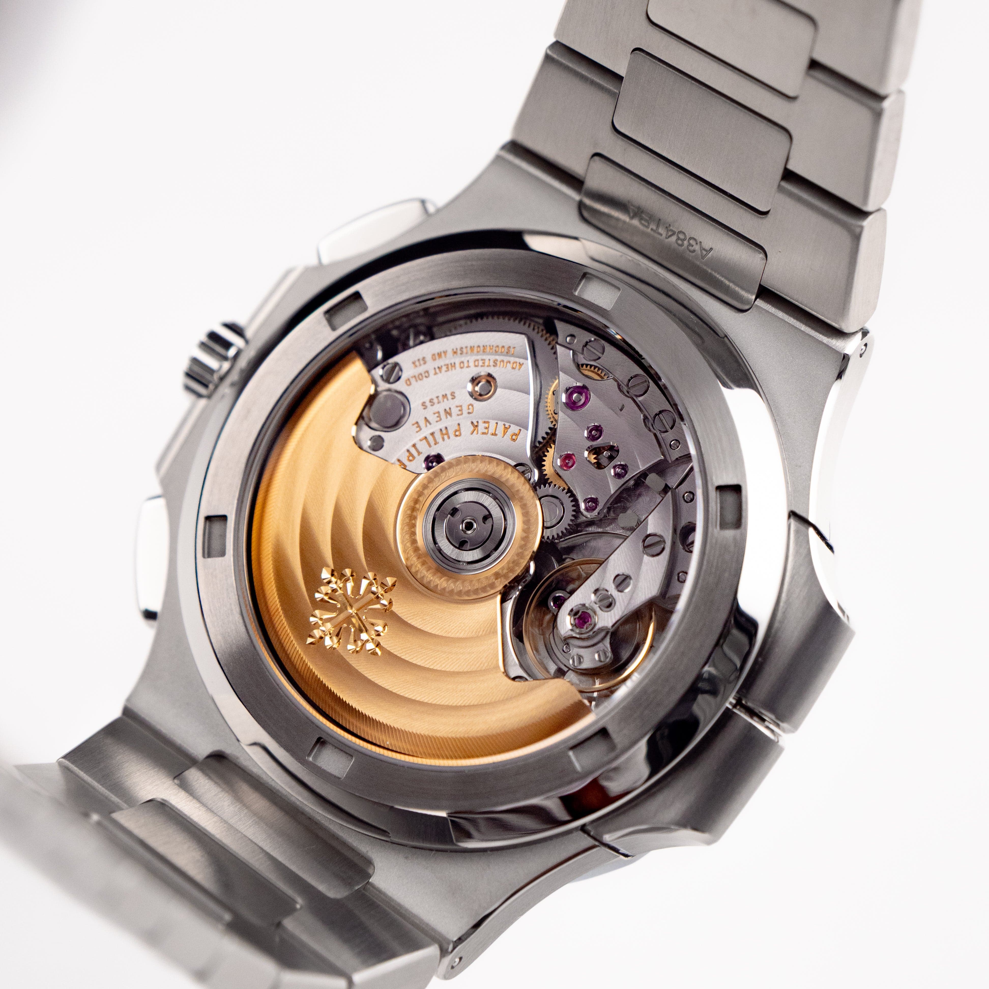 Patek Philippe Nautilus 5990/1A-011 'Travel Time' Flyback Chronograph Stainless Steel Blue Dial (2023)