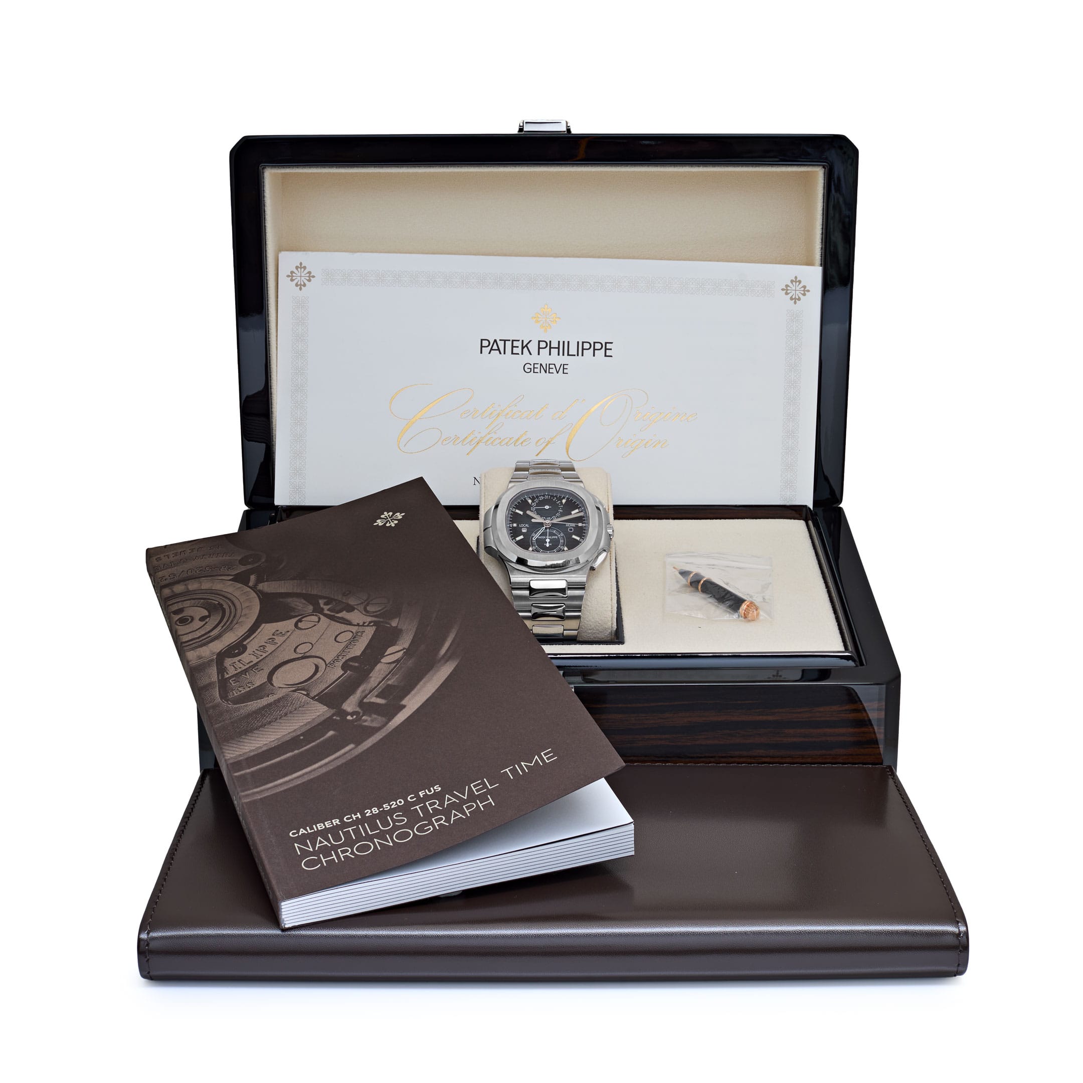 Patek Philippe Nautilus 5990/1A-011 'Travel Time' Flyback Chronograph Stainless Steel Blue Dial (2026)