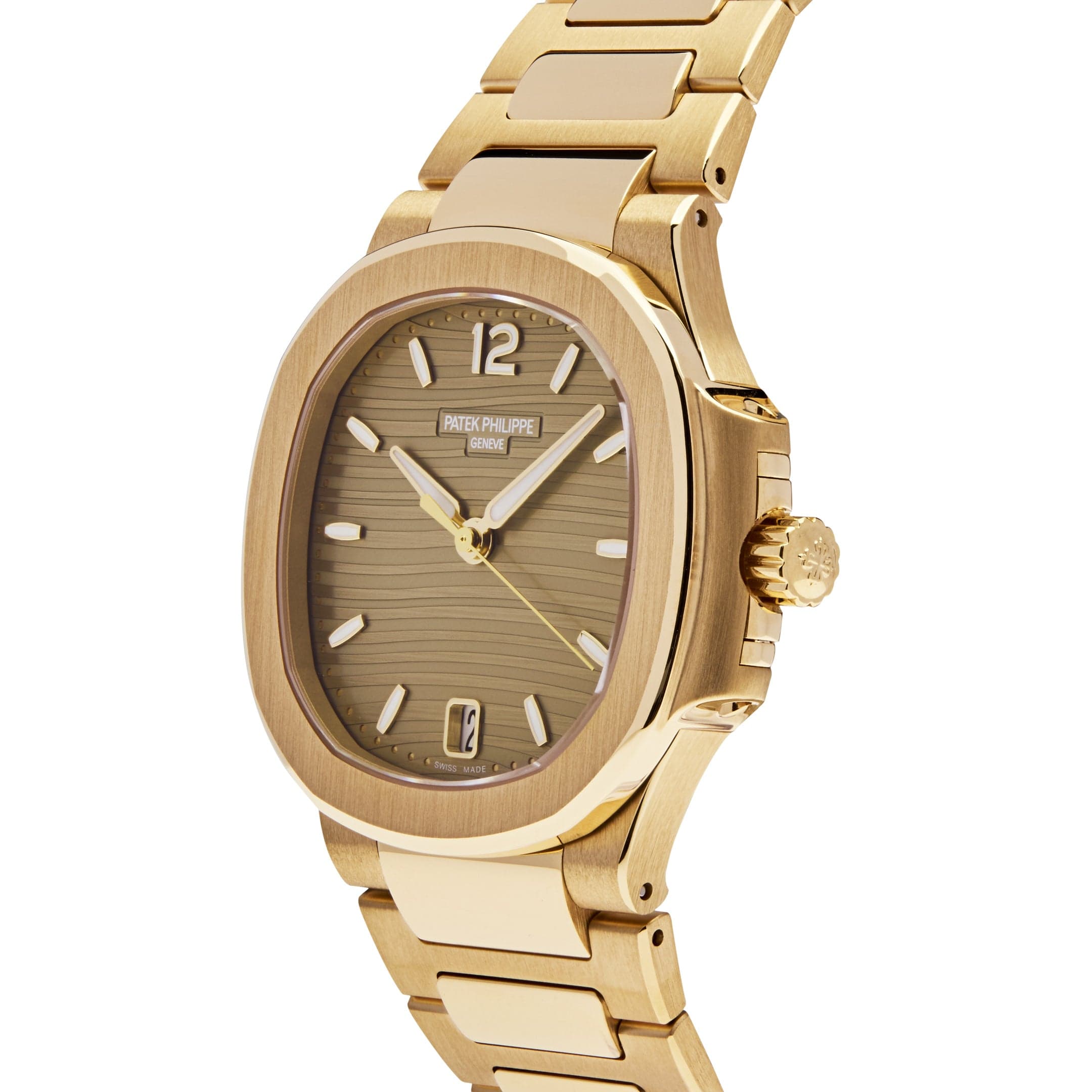 Patek Philippe Nautilus 7118/1R-010 'Ladies' Rose Gold Champagne Golden Dial (2022)