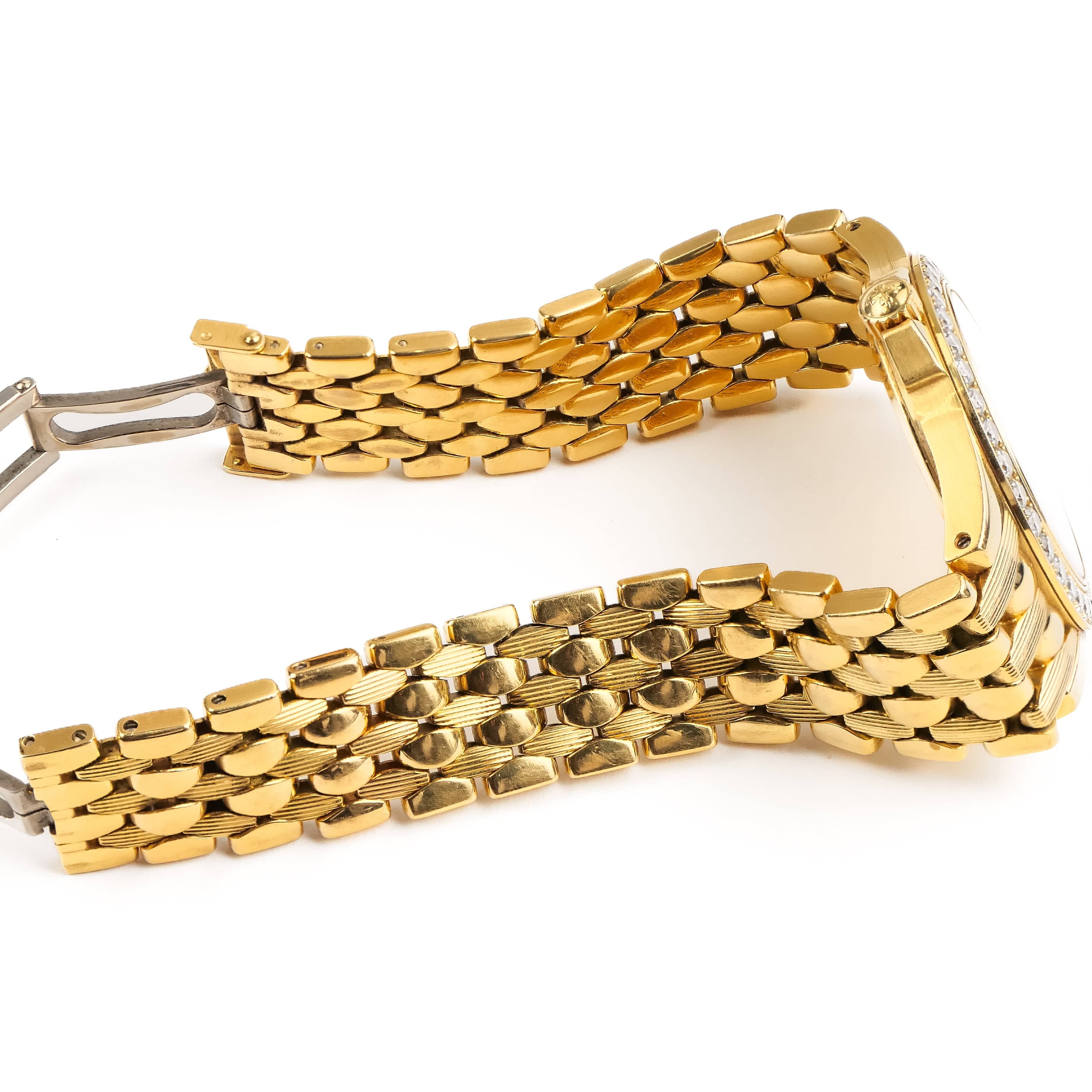 Patek Philippe Neptune 5081/10J-001 Yellow Gold White Diamond Dial Diamond Bezel (2000)