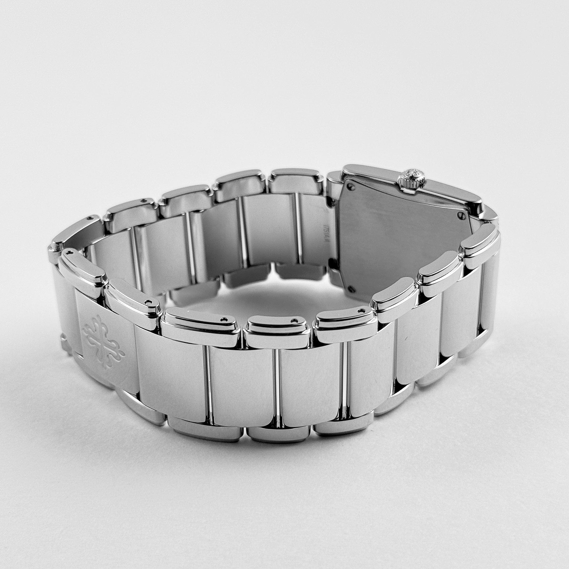 Patek Philippe Twenty-4 4910/1200A-010 'Ladies' Stainless Steel Gray Dial Diamond Bezel Quartz (2024)