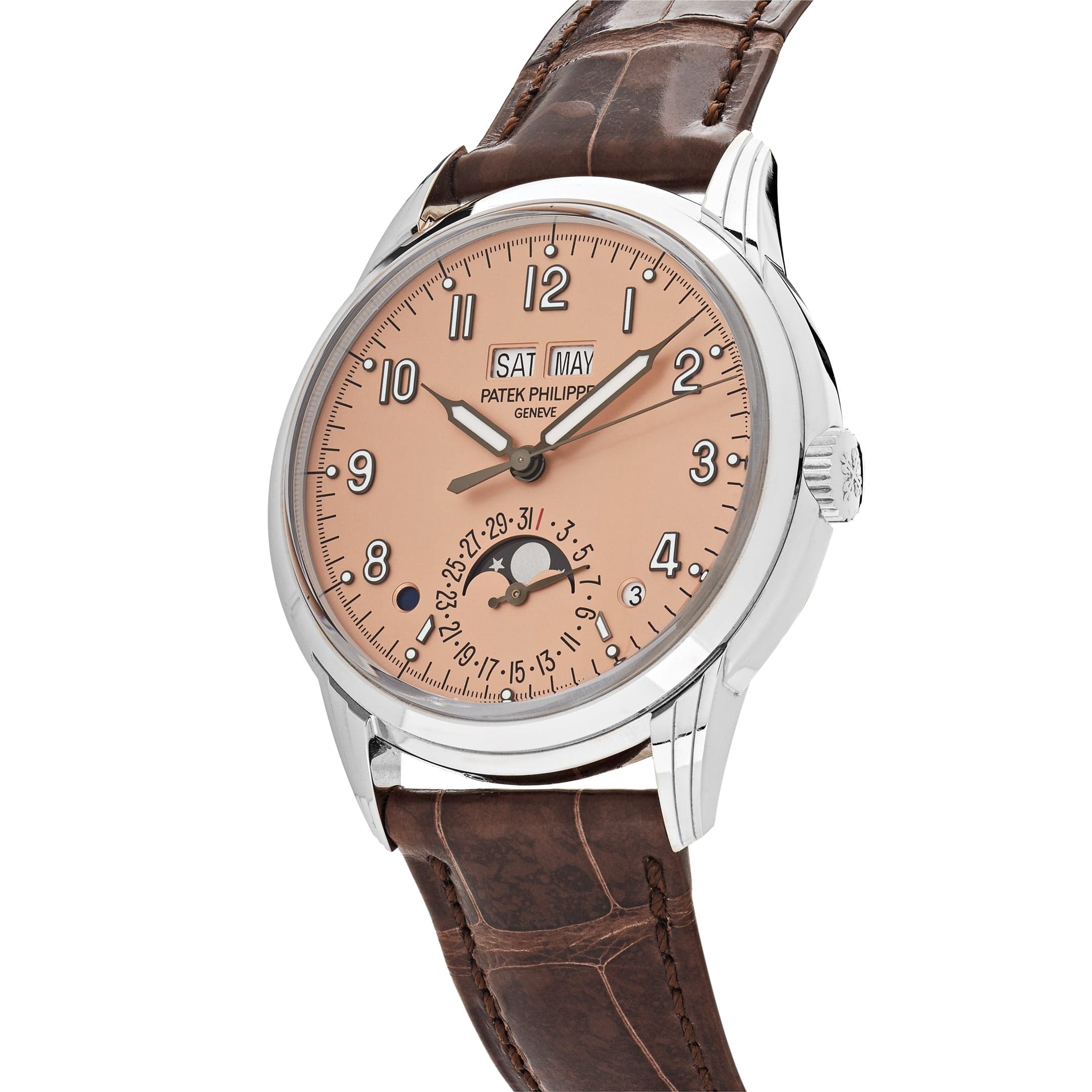 Patek Phillipe Grand Complications 5320G-011 Perpetual Calendar White Gold Salmon Dial (2024)