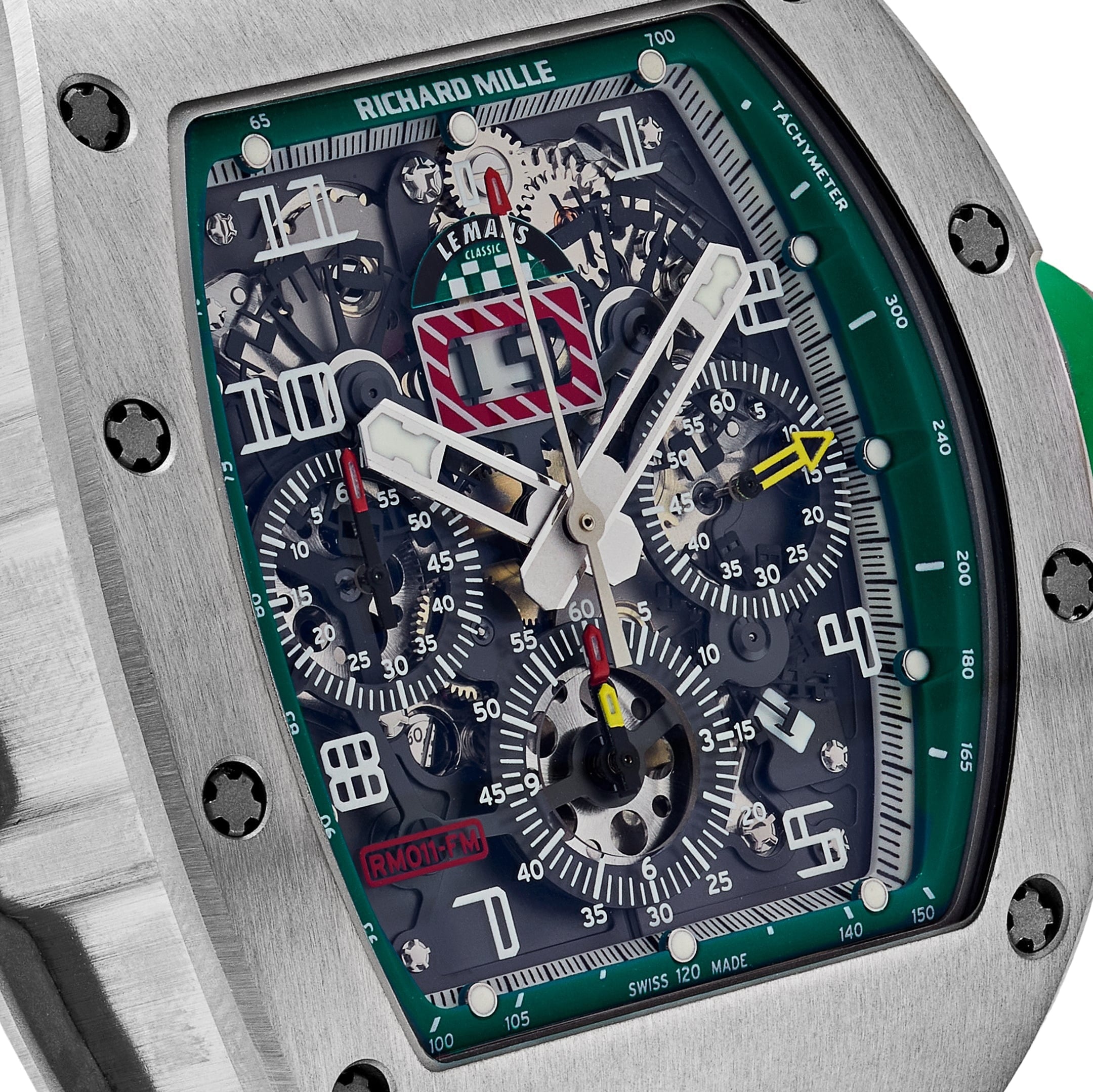 Luxury Watch Richard Mille Felipe Massa Lemans Classic Titanium RM011 Wrist Aficionado