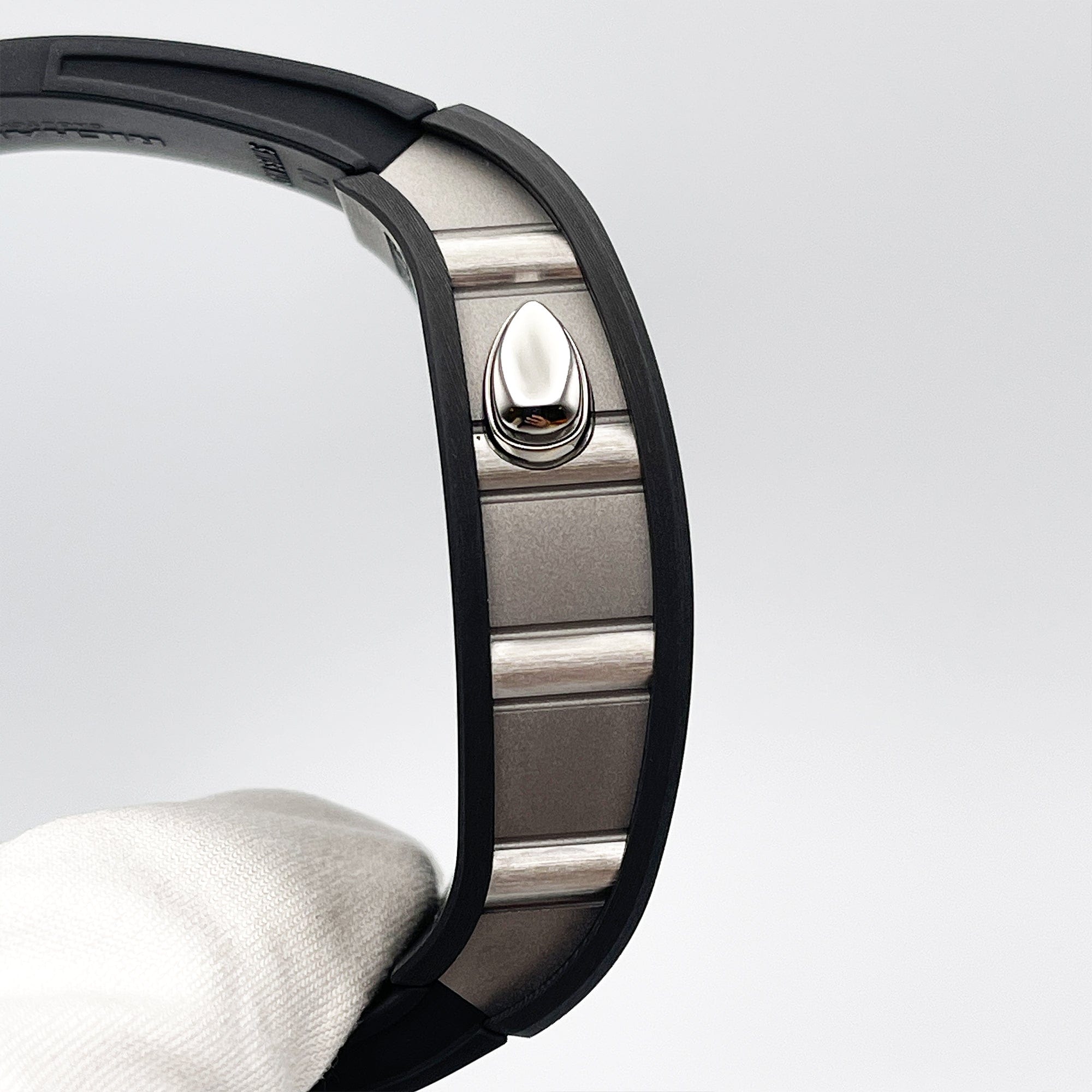 Luxury Watch Richard Mille Ladies' Carbon TPT RM037 Wrist Aficionado