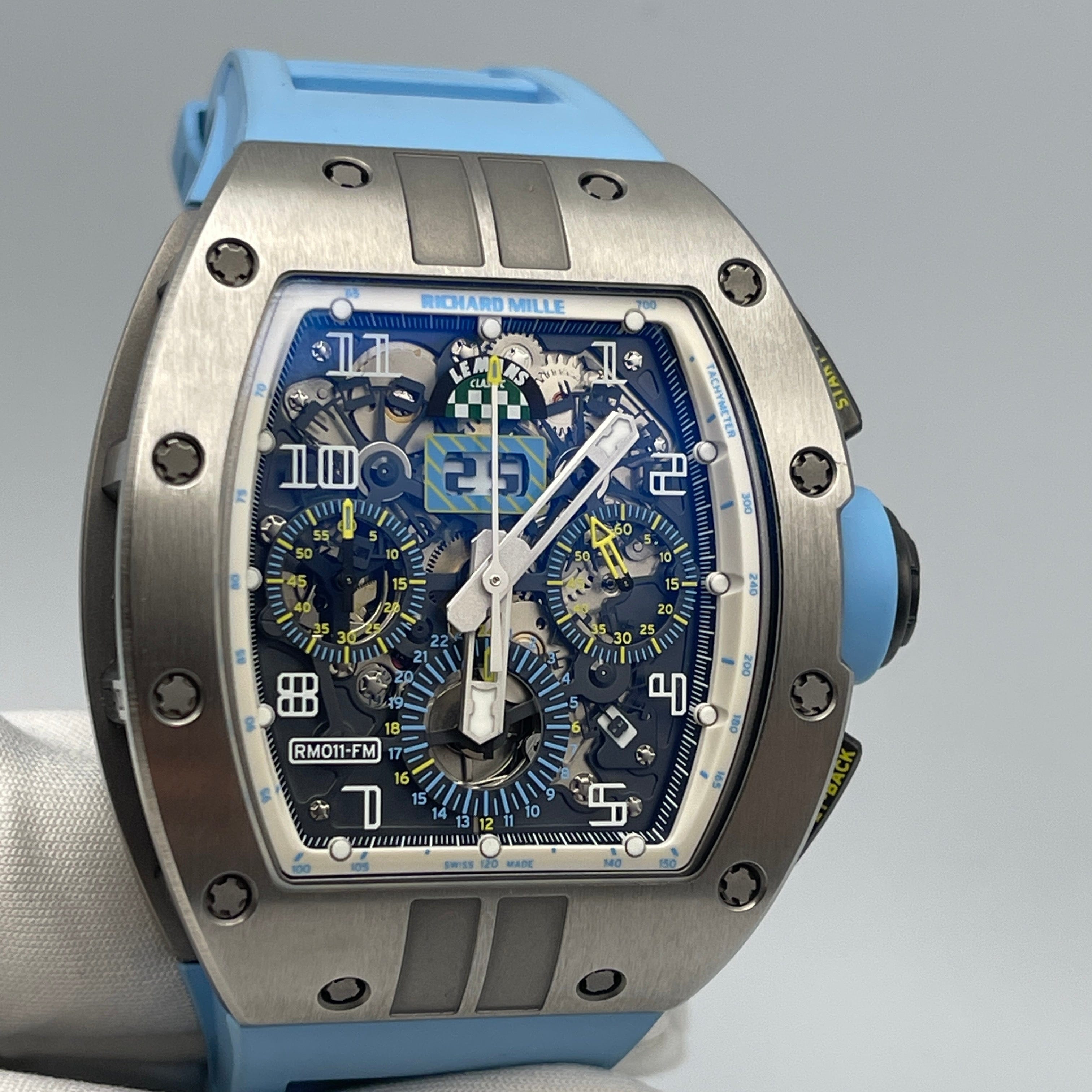 Luxury Watch Richard Mille Lemans Classic Titanium RM011-FM Wrist Aficionado