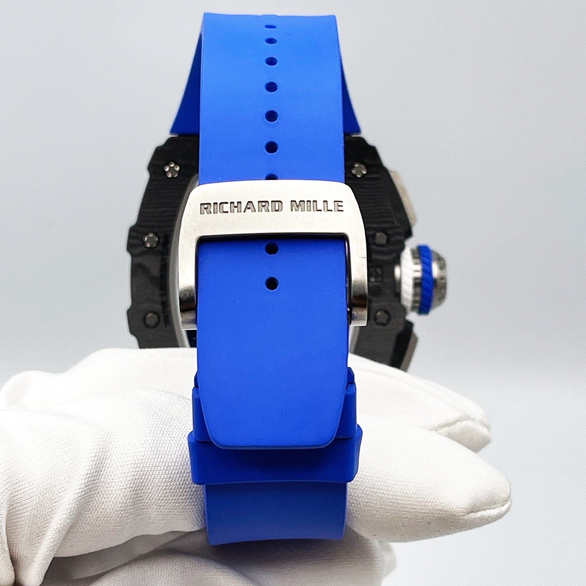 Luxury Watch Richard Mille Mancini Carbon TPT RM11-04 Wrist Aficionado