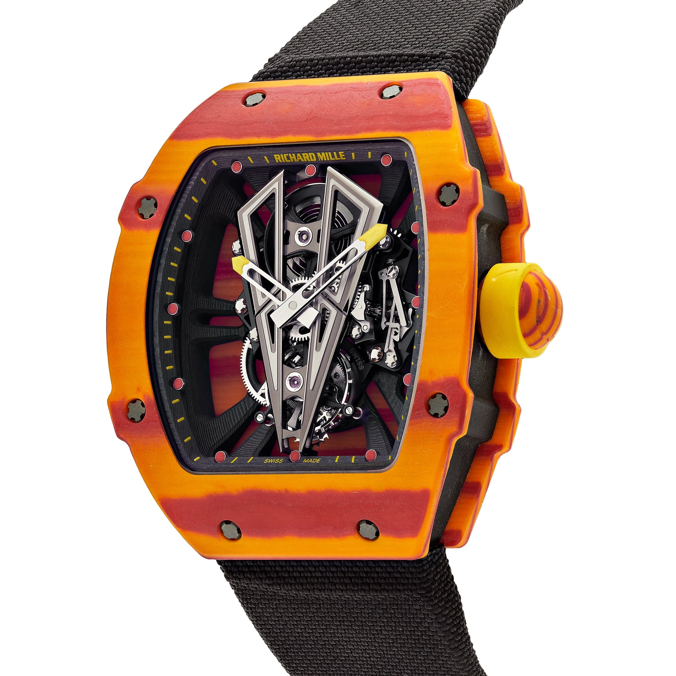 Richard Mille Rafael Nadal Tourbillon Carbon Limited Edition 50 Pieces RM27-03 Wrist Aficionado