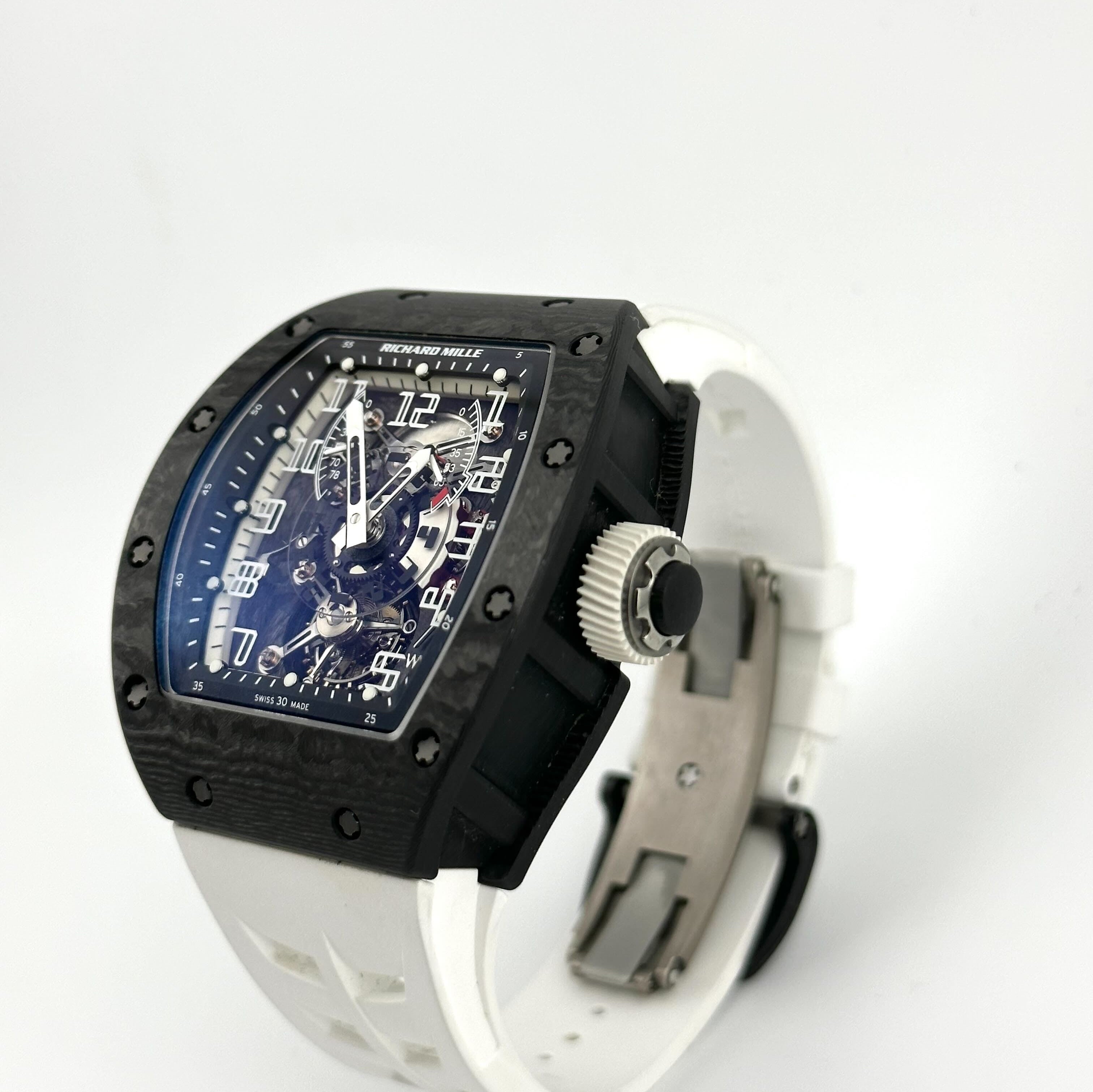 Luxury Watch Richard Mille GMT NTPT Asia Boutique Edition Tourbillon RM 003 Wrist Aficionado