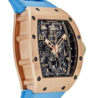 Thumbnail for Richard Mille RM 011 Felipe Massa Automatic Flyback Chronograph Ivory Rose Gold Openworked