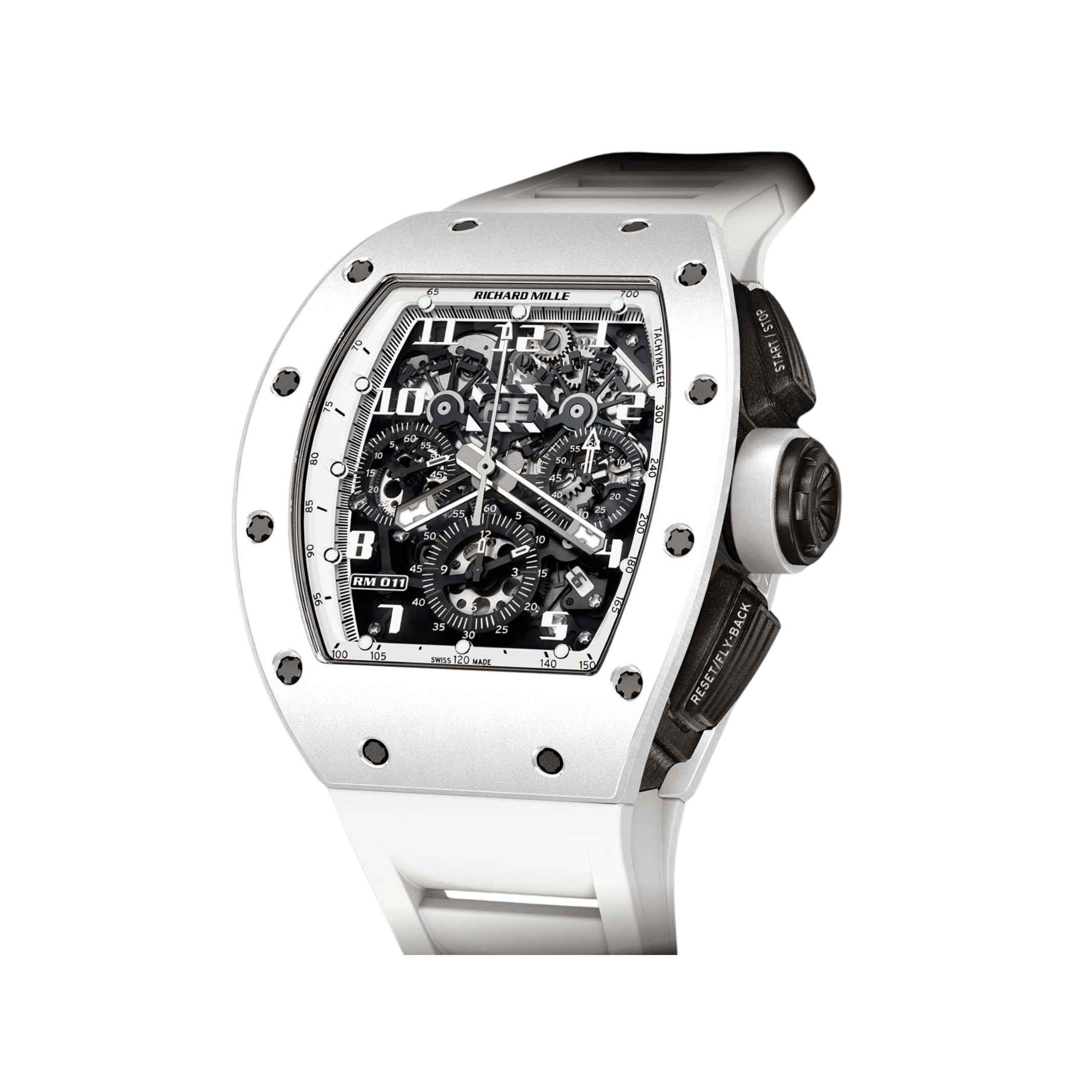 Richard Mille RM 011 FM 'White Ghost' White Ceramic Limited Edition