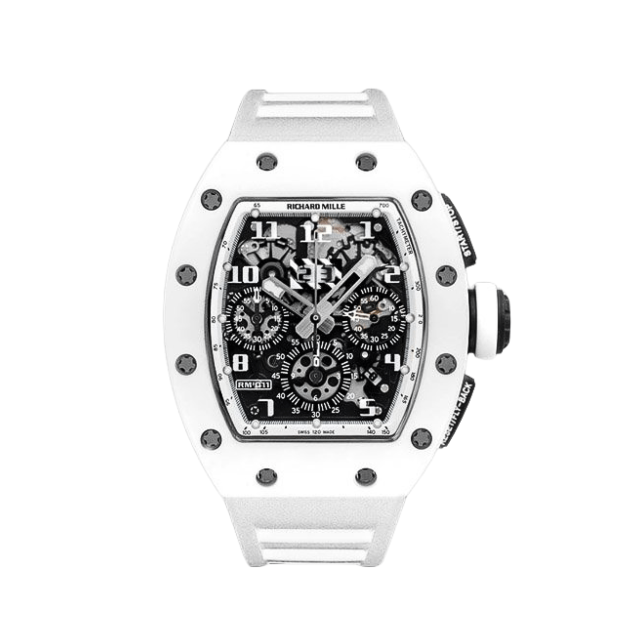 Richard Mille RM 011 FM 'White Ghost' White Ceramic Limited Edition