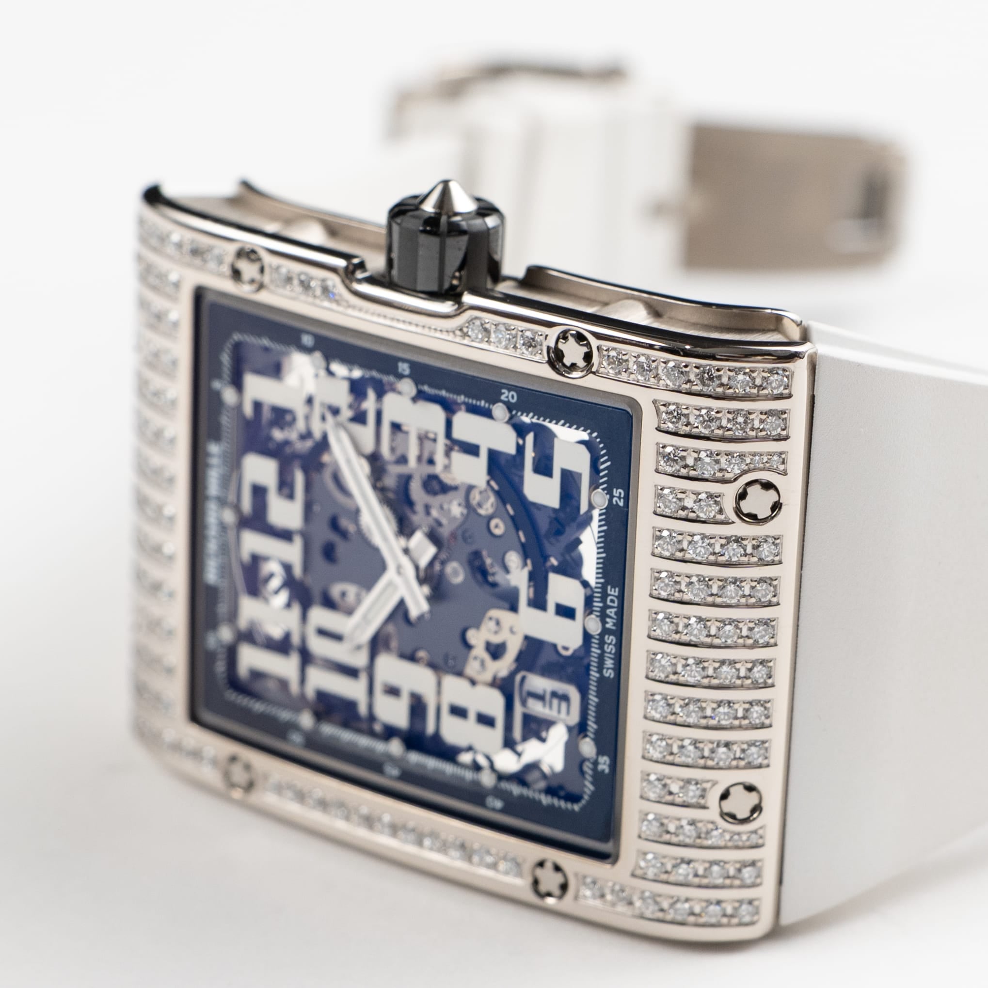 Richard Mille RM 016 'Extra Flat' White Gold Diamond Set (2008)