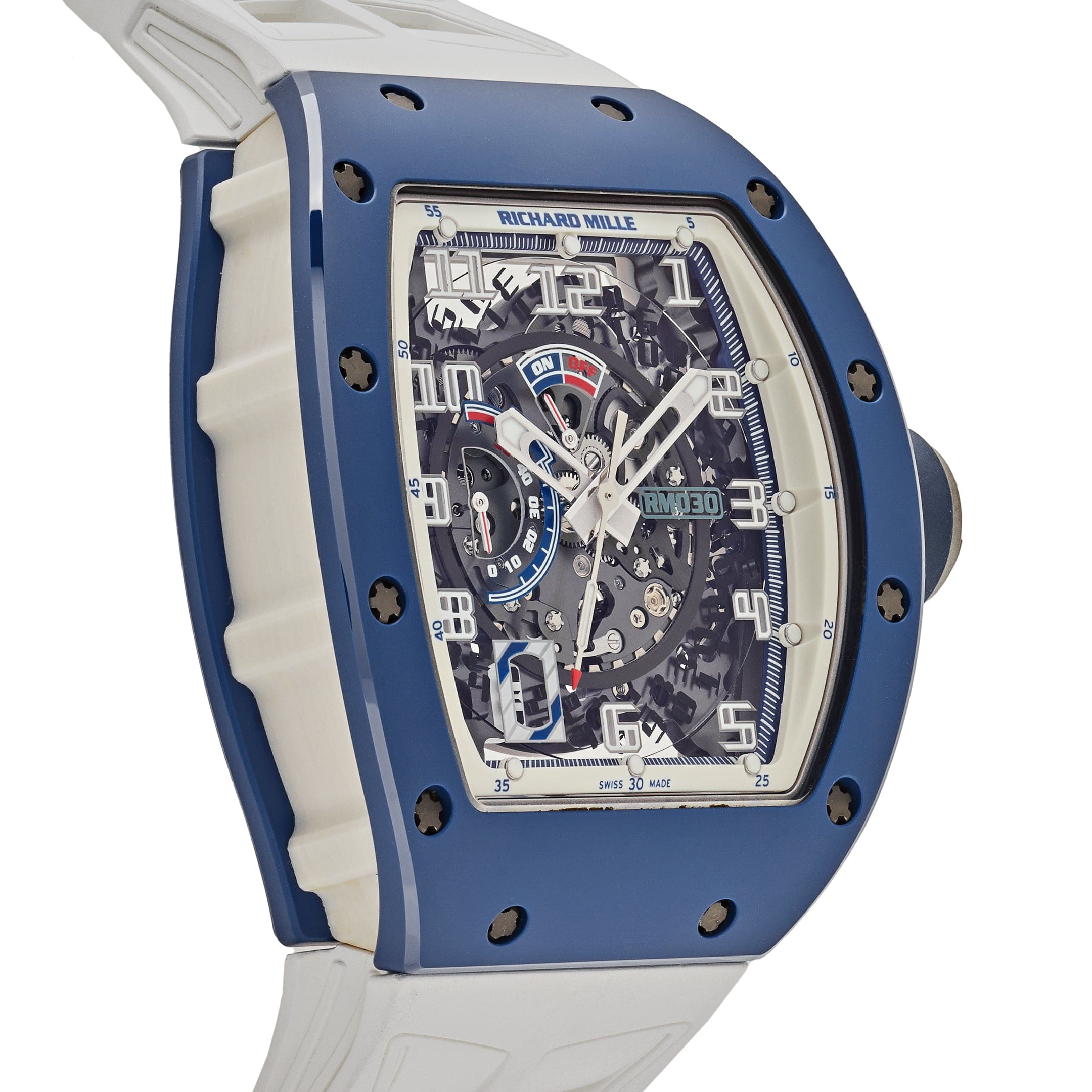 Richard Mille RM 030 Blue Ceramic Boutique Edition (2018)