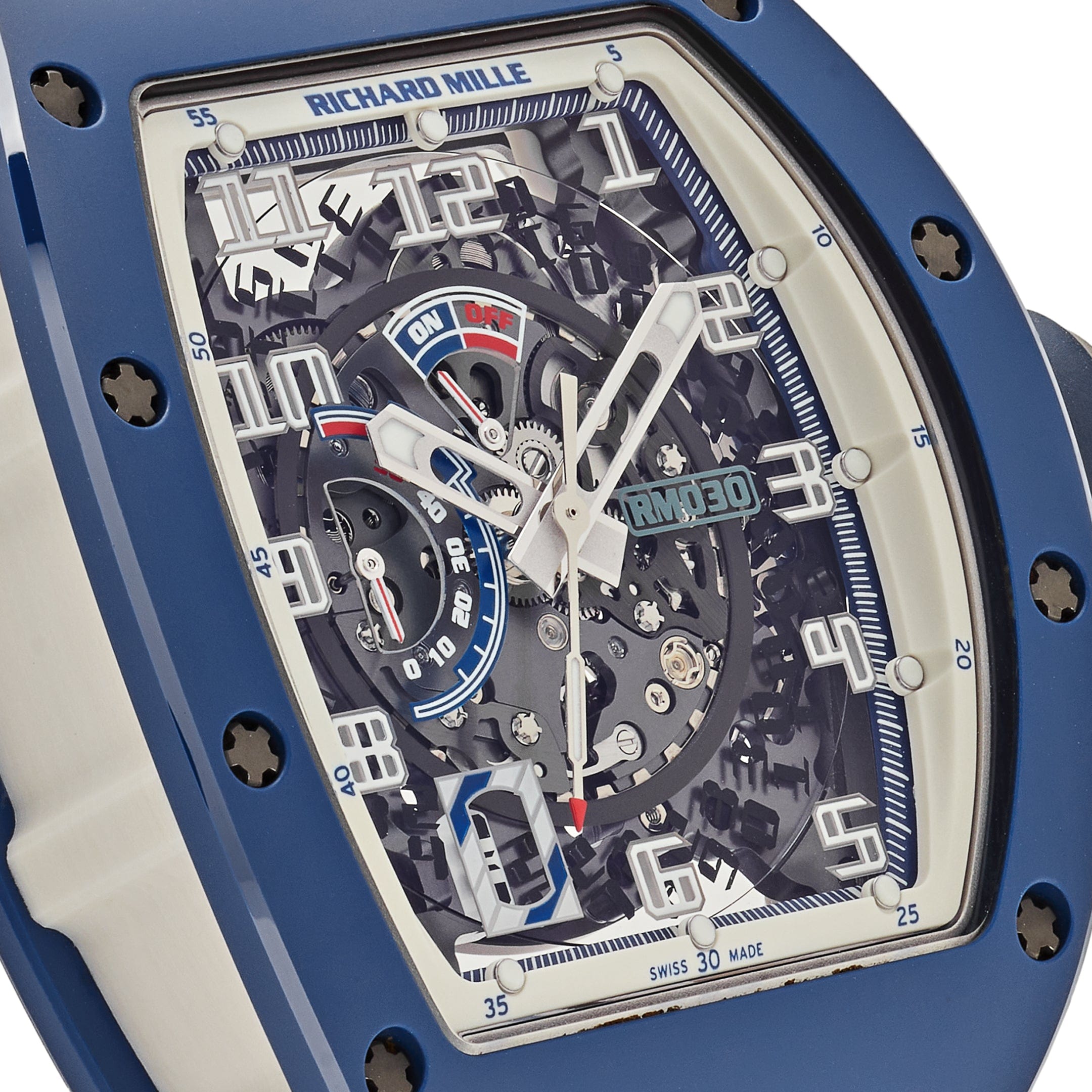 Richard Mille RM 030 Blue Ceramic Boutique Edition (2018)