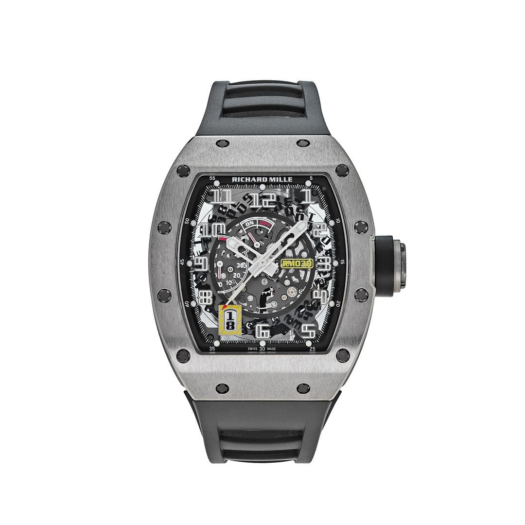 Richard Mille RM 030 Titanium With Blue Strap (2021)