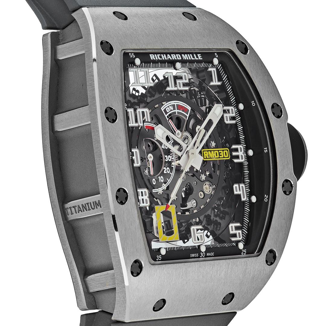 Richard Mille RM 030 Titanium With Blue Strap (2021)