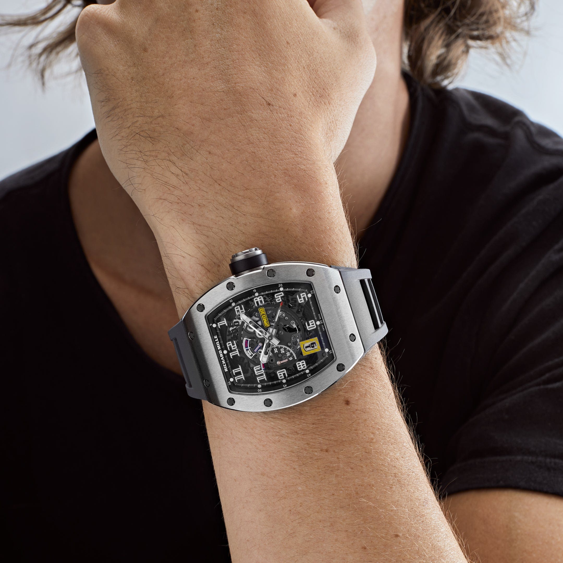Richard Mille RM 030 Titanium With Blue Strap (2021)