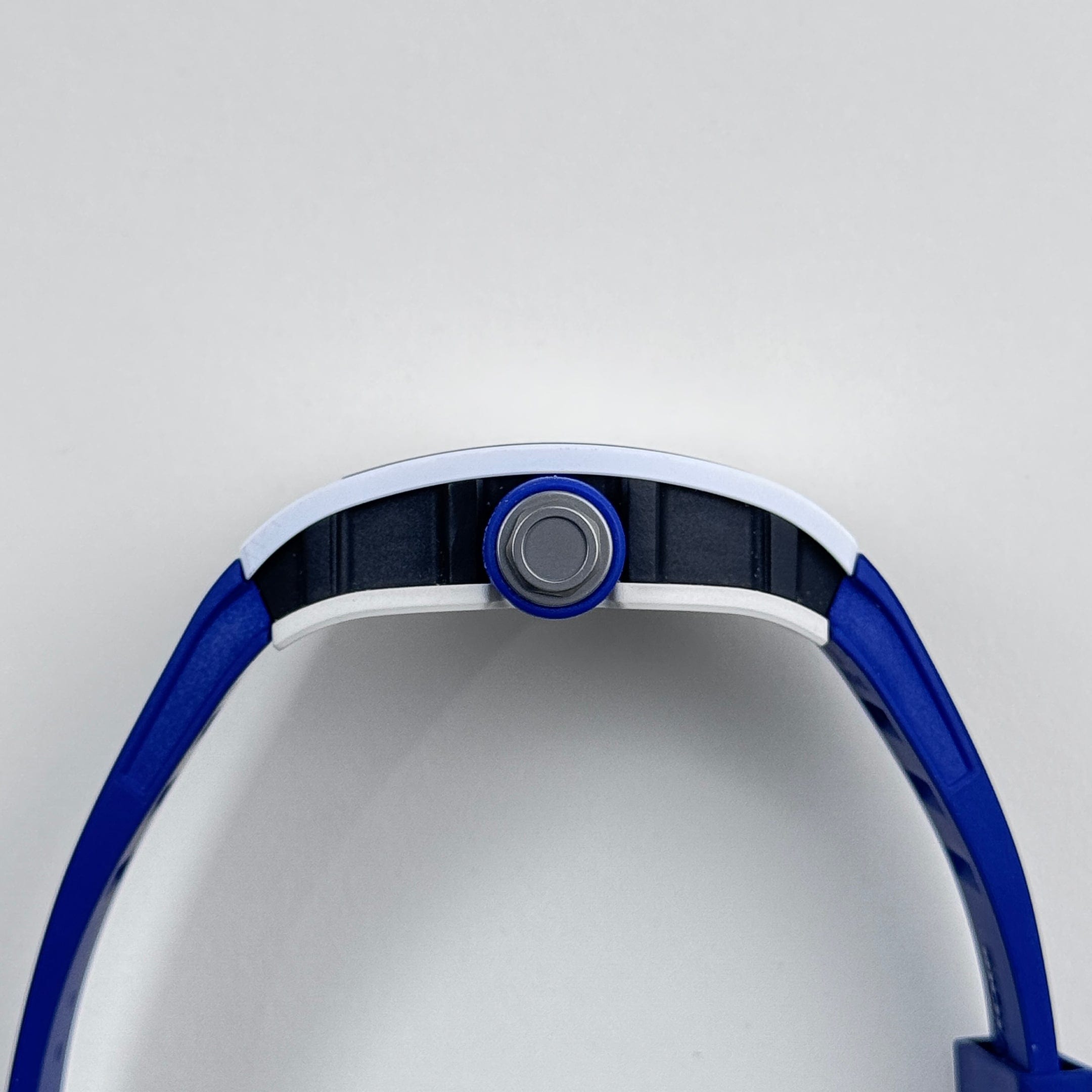 Richard Mille RM 055 Bubba Watson Japan Edition White Ceramic Titanium Blue Rubber (2015)