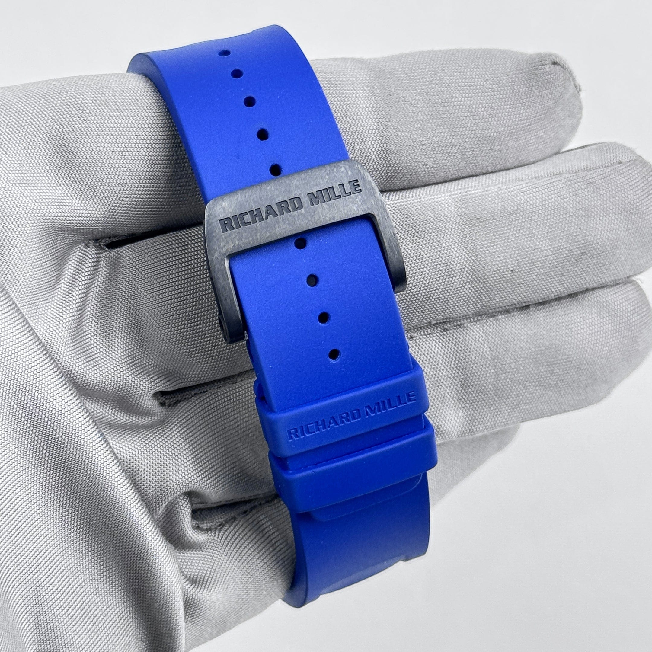 Richard Mille RM 055 Bubba Watson Japan Edition White Ceramic Titanium Blue Rubber (2015)