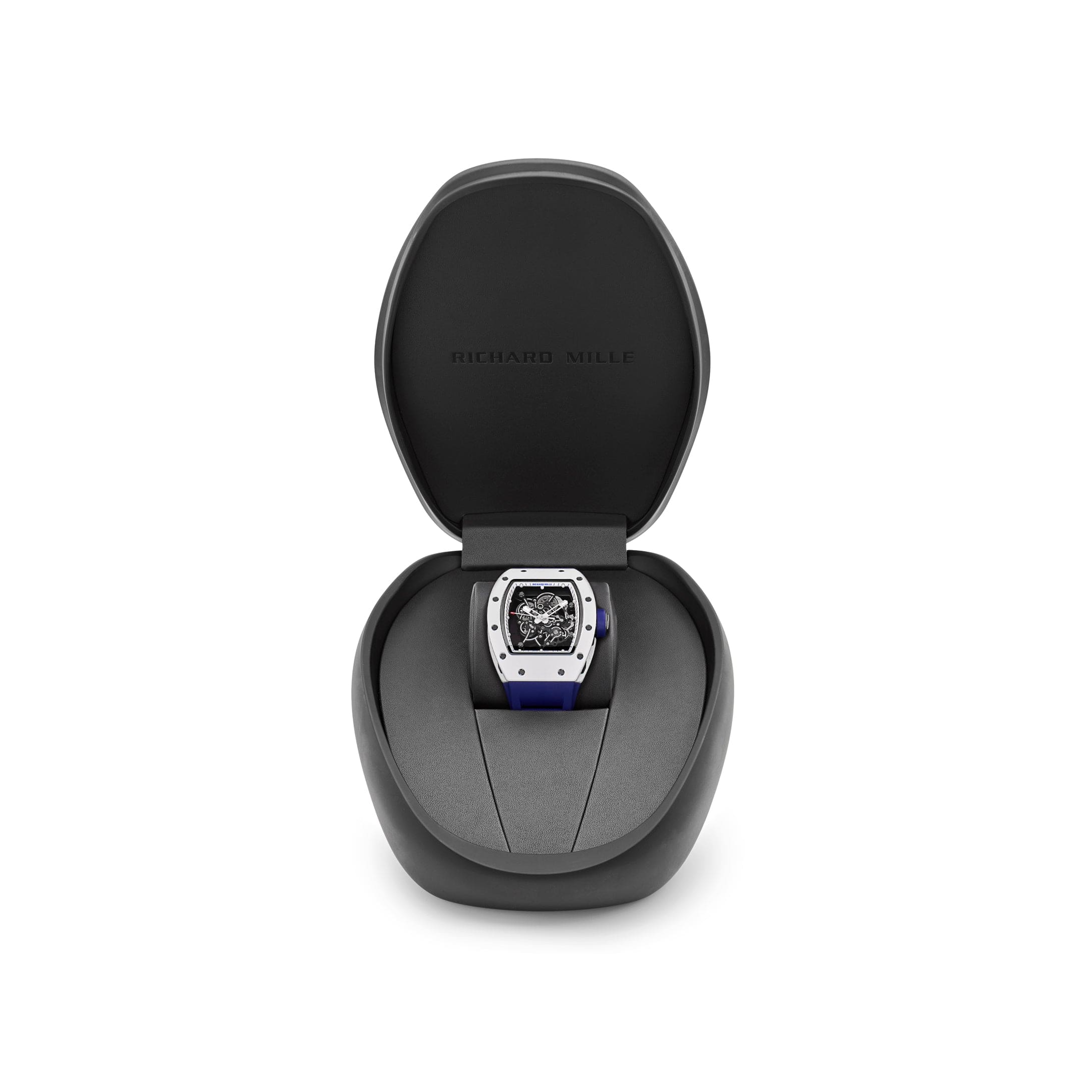 Richard Mille RM 055 Bubba Watson Japan Edition White Ceramic Titanium Blue Rubber